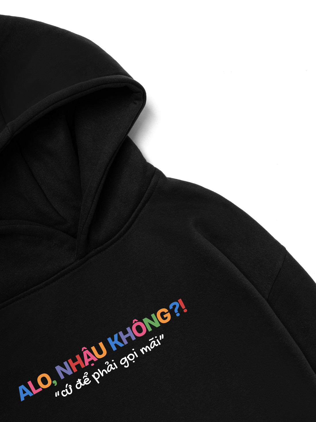 Áo Hoodie Nỉ Hai Da Nhậu Không