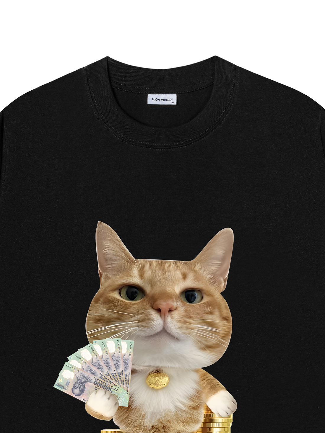 Áo Thun Ngồi Trên Đống Tiền