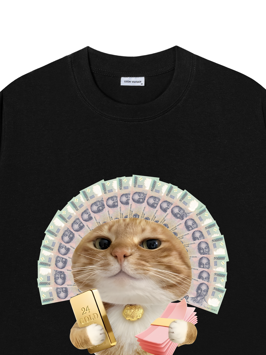 Áo Thun Tiền Vào Như Nước