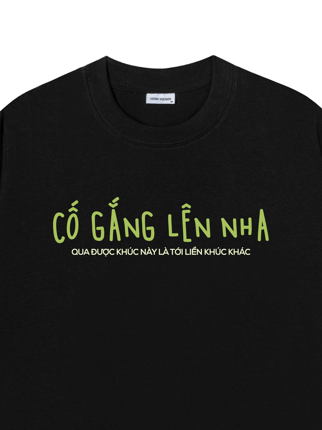 Áo Thun Cố Gắng Lên Nha