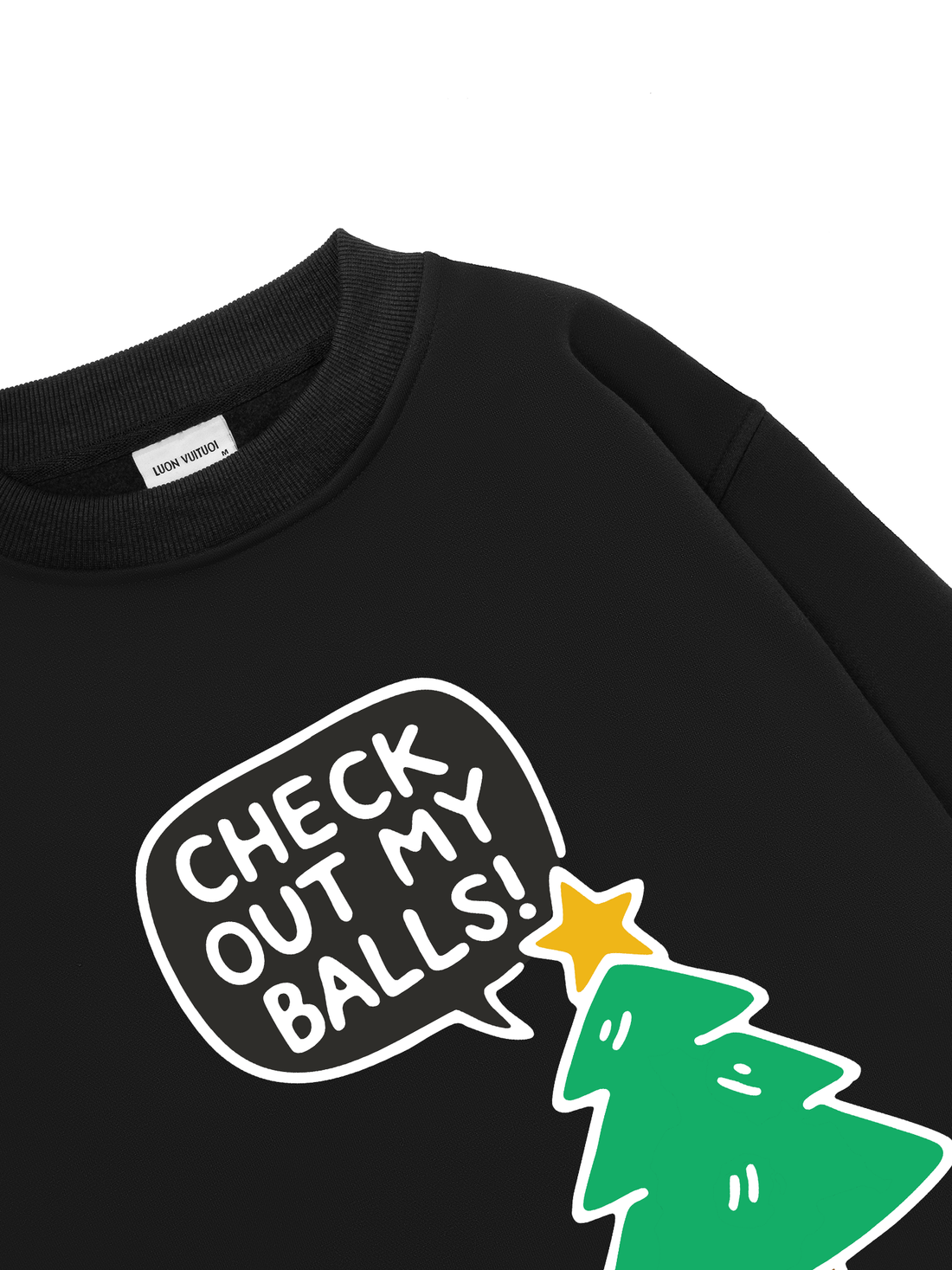 Check Out My Balls Sweater