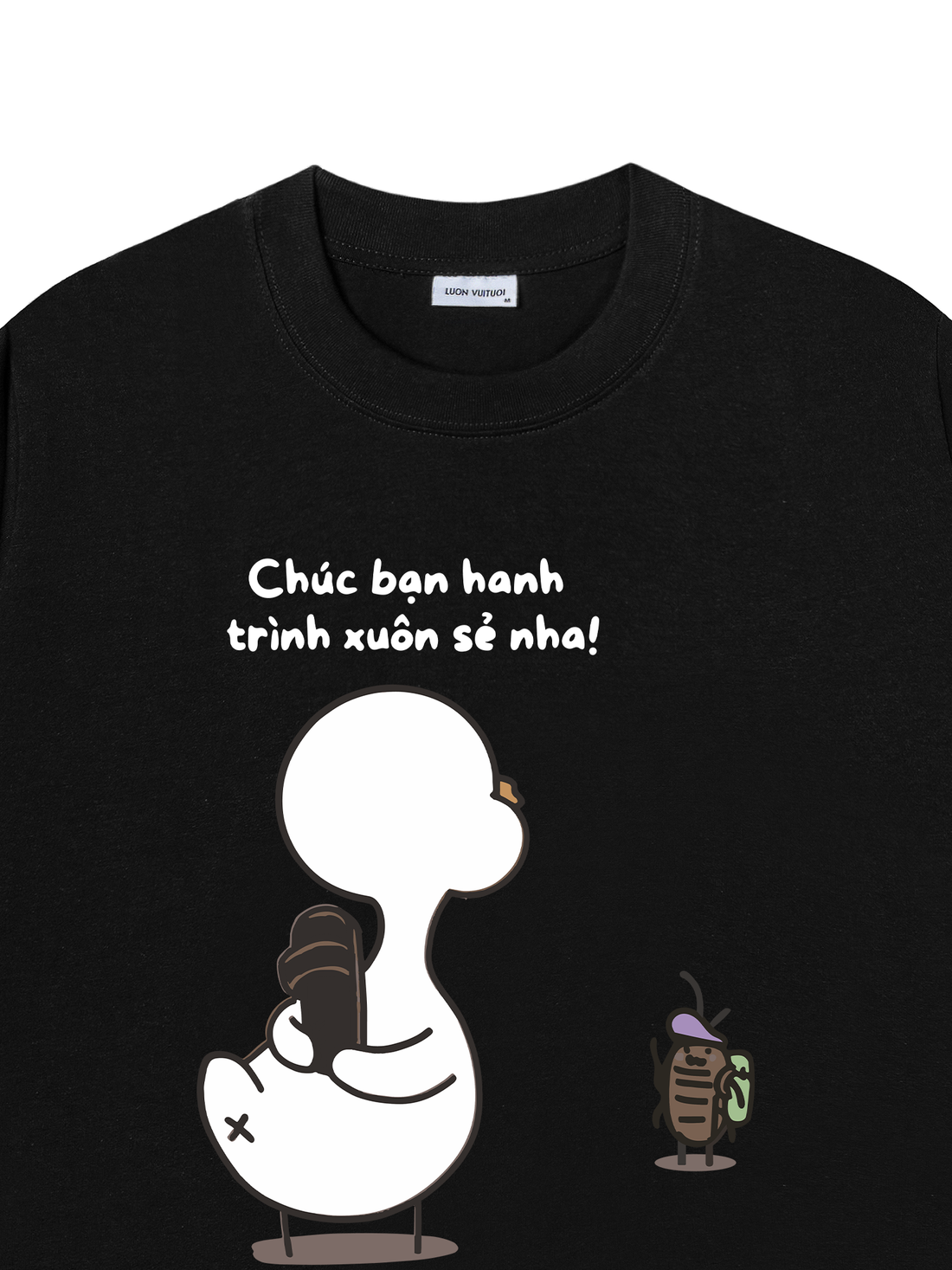 Áo Thun Chúc Bạn Hành Trình Xuôn Sẻ