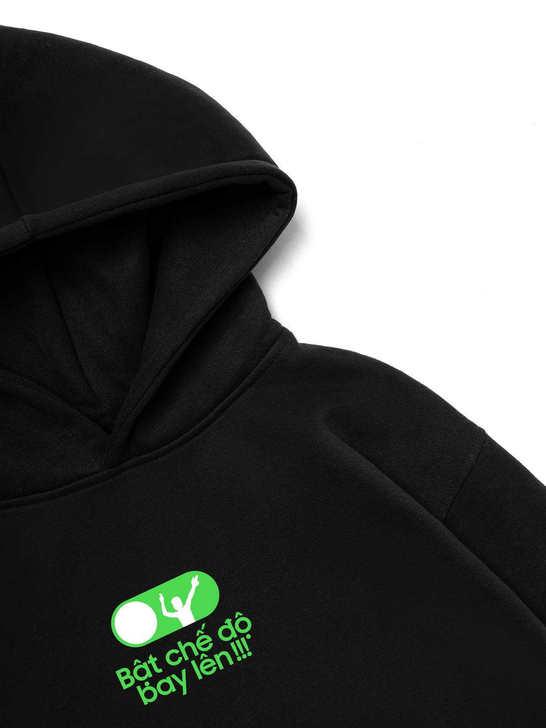 Bật Chế Độ Bay Lên Hoodie