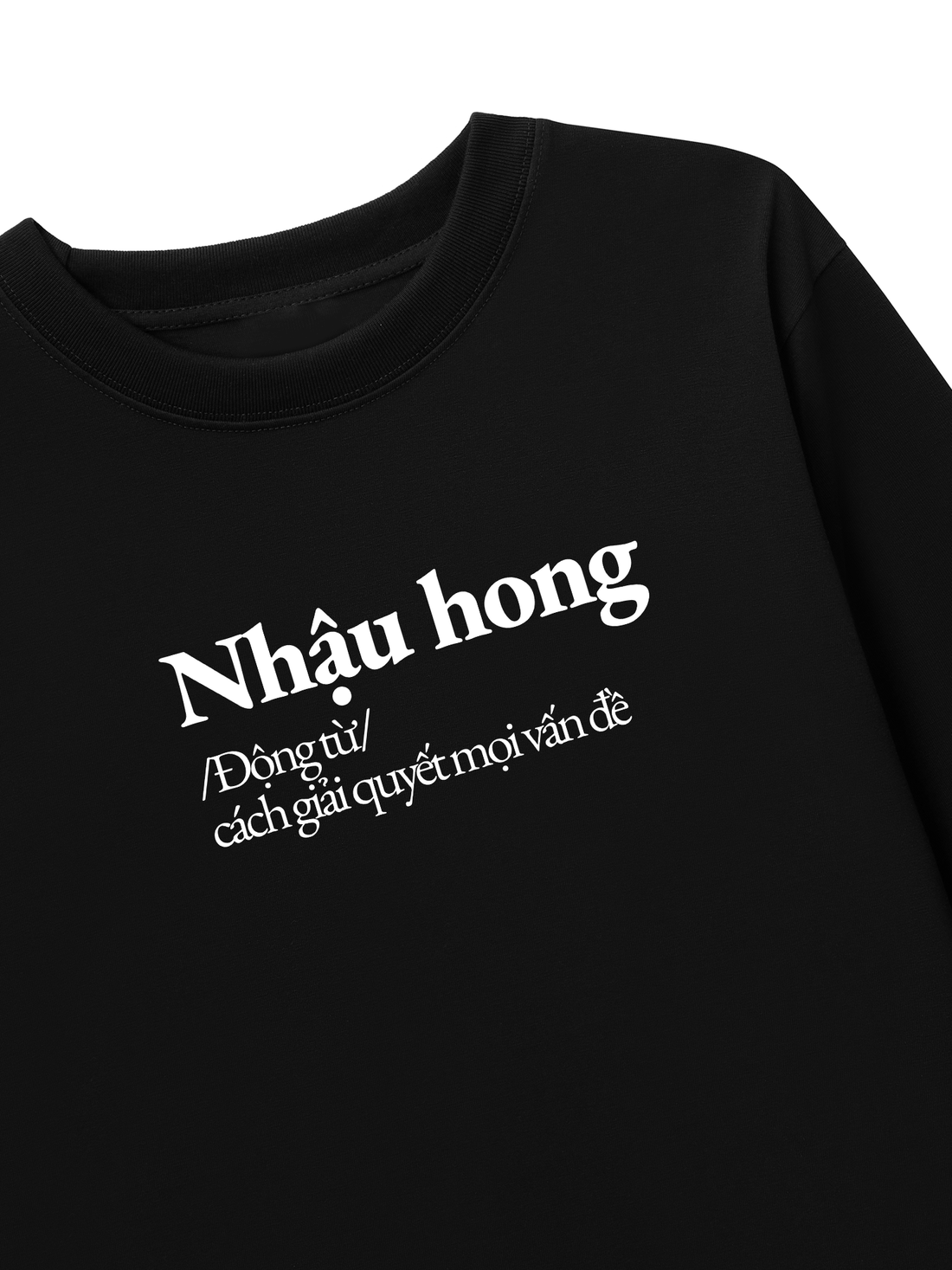 Áo Thun Dài Tay Nhậu Hong