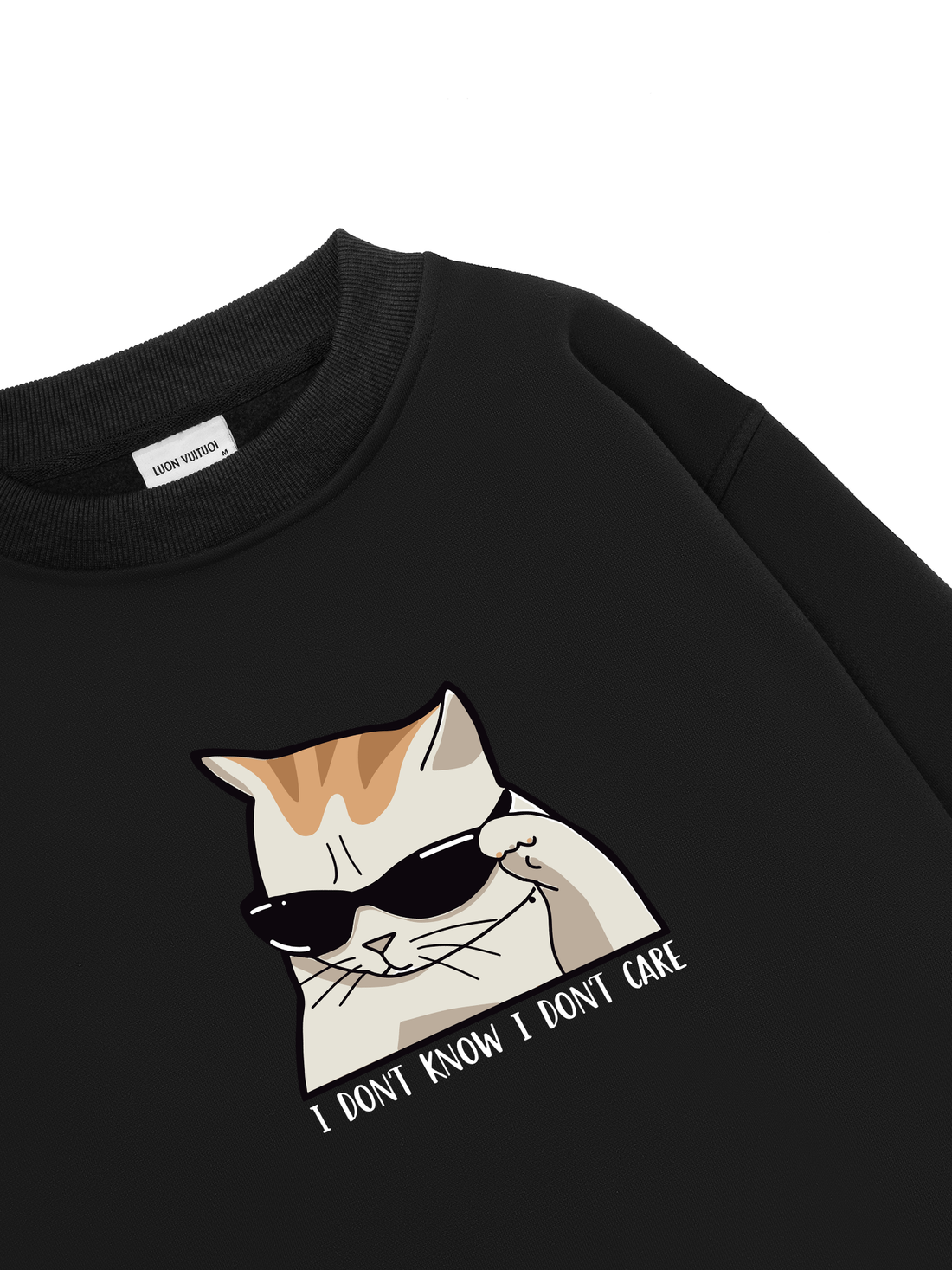 I Don't Know I Don't Care Sweater