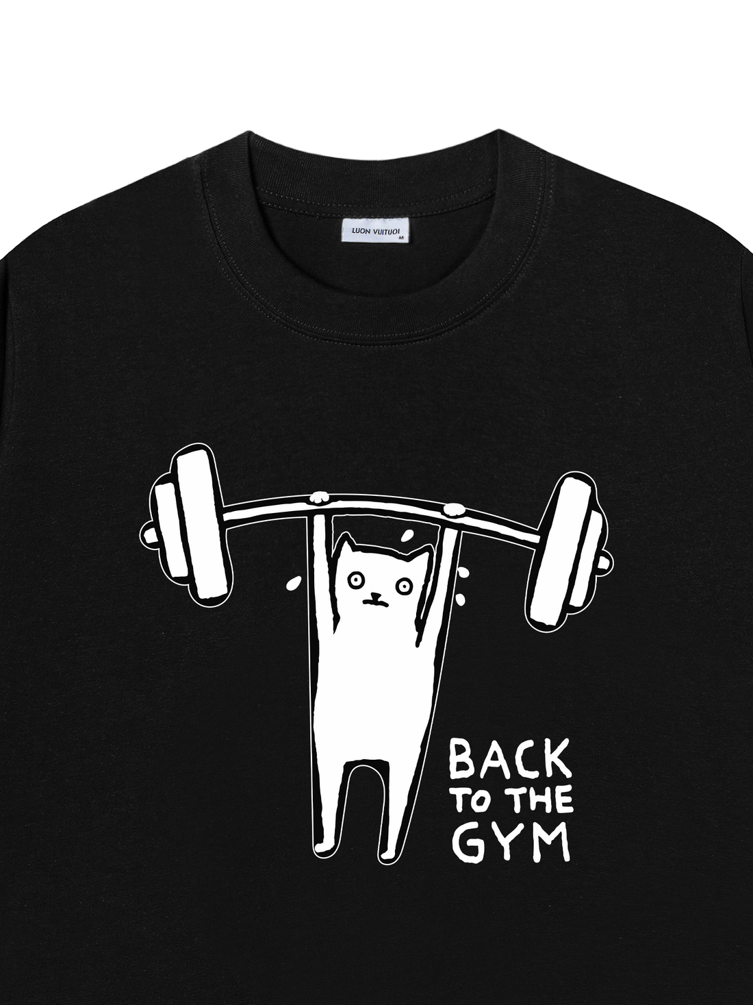 Áo Thun Back To The Gym Cat