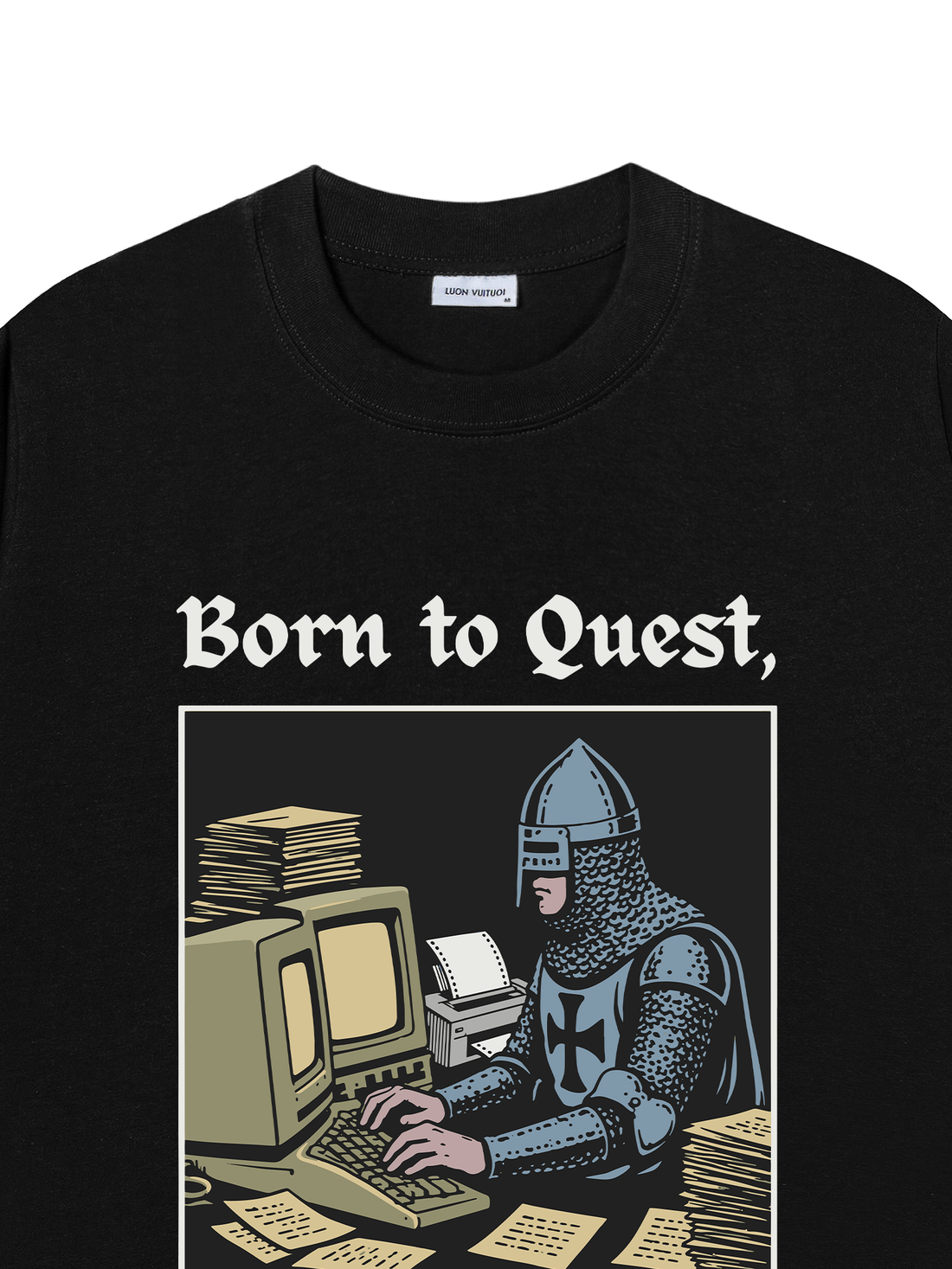 Áo Thun Born To Quest