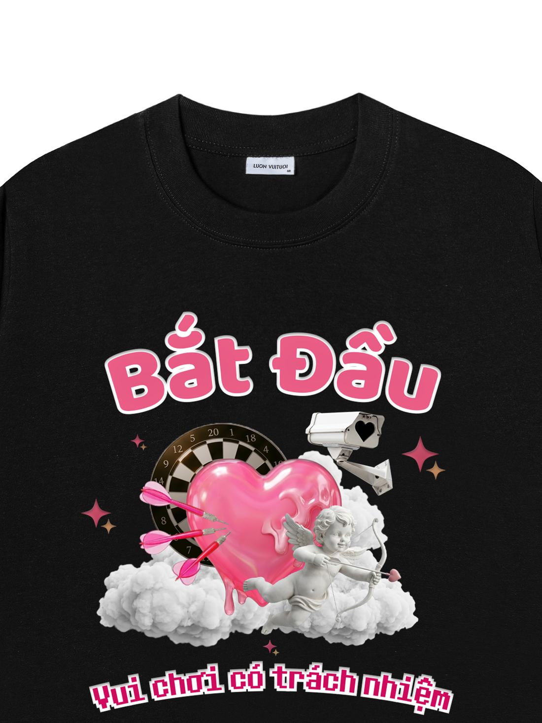 Áo Thun Bắt Đầu Vui Chơi