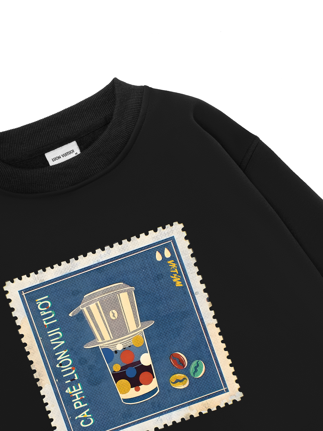 Cafe Luôn Vui Tươi Sweater