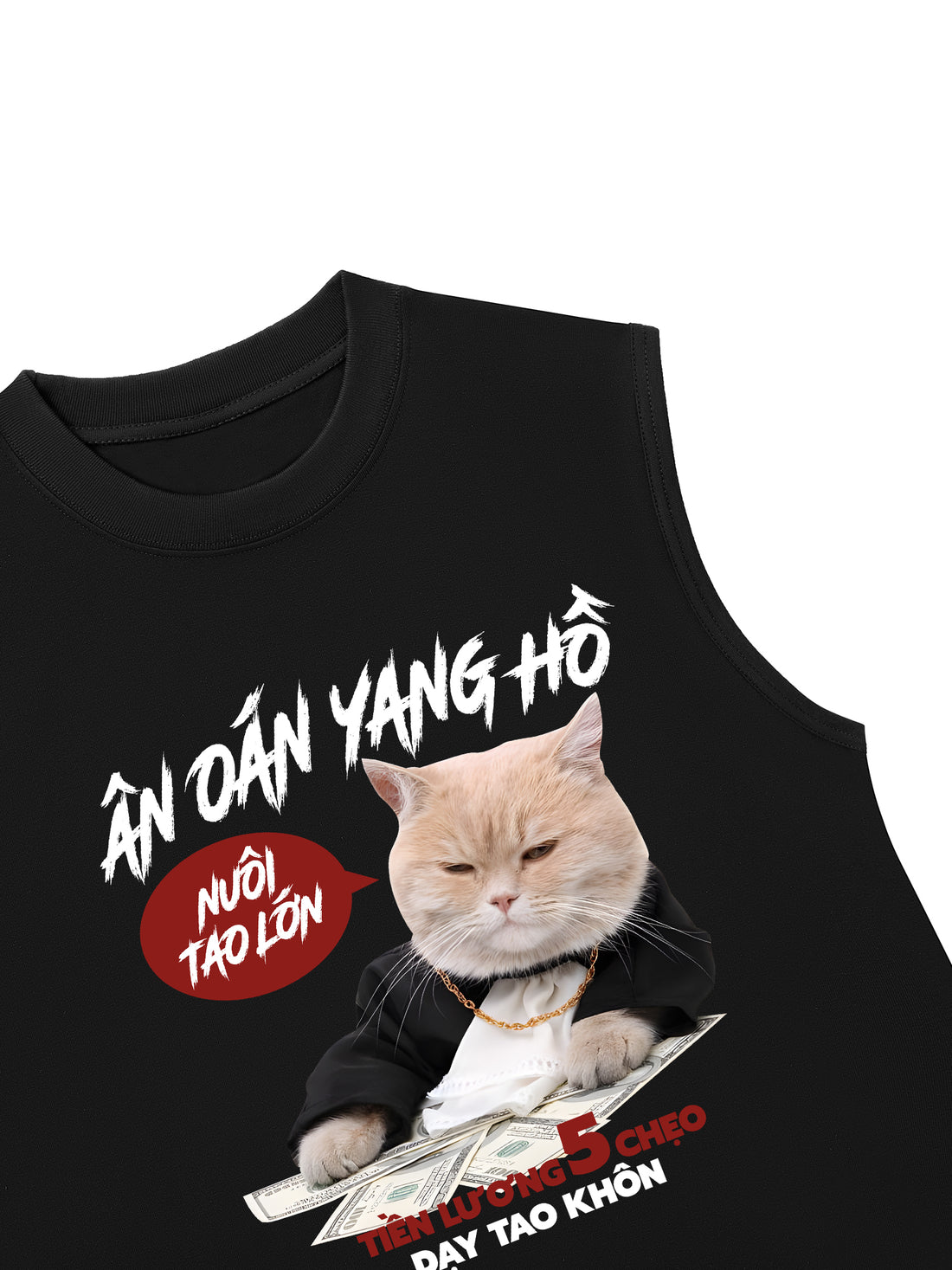 Áo Ba Lỗ Relaxed Fit Ân Oán Giang Hồ
