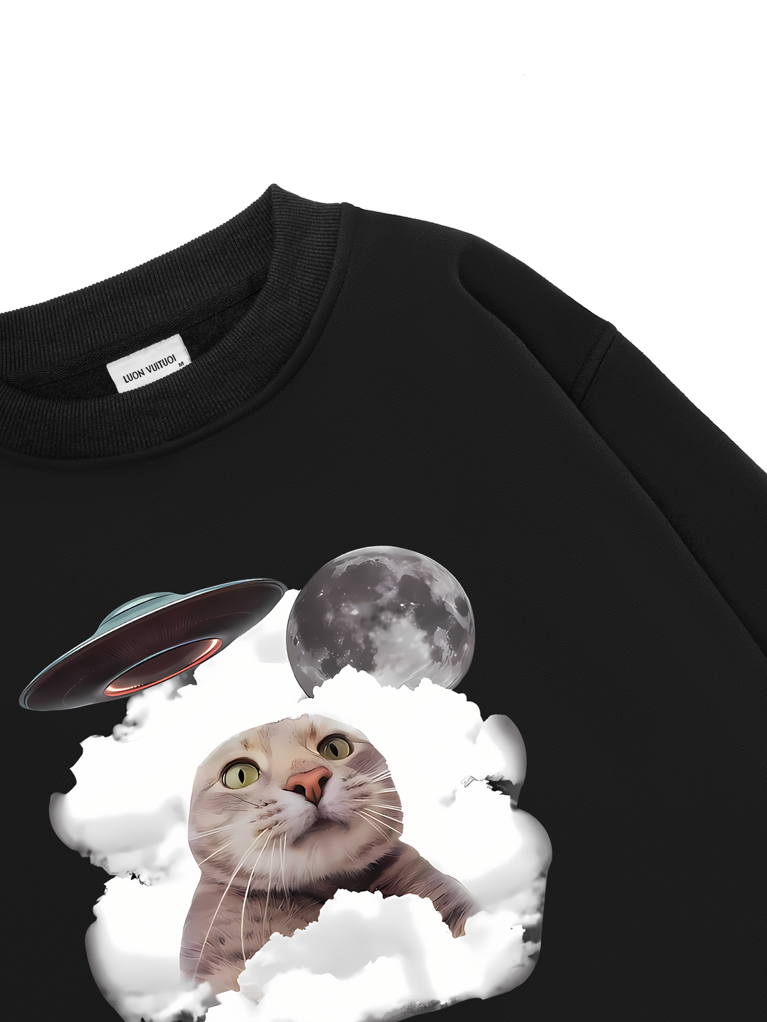UFO SOS Meow  Sweater