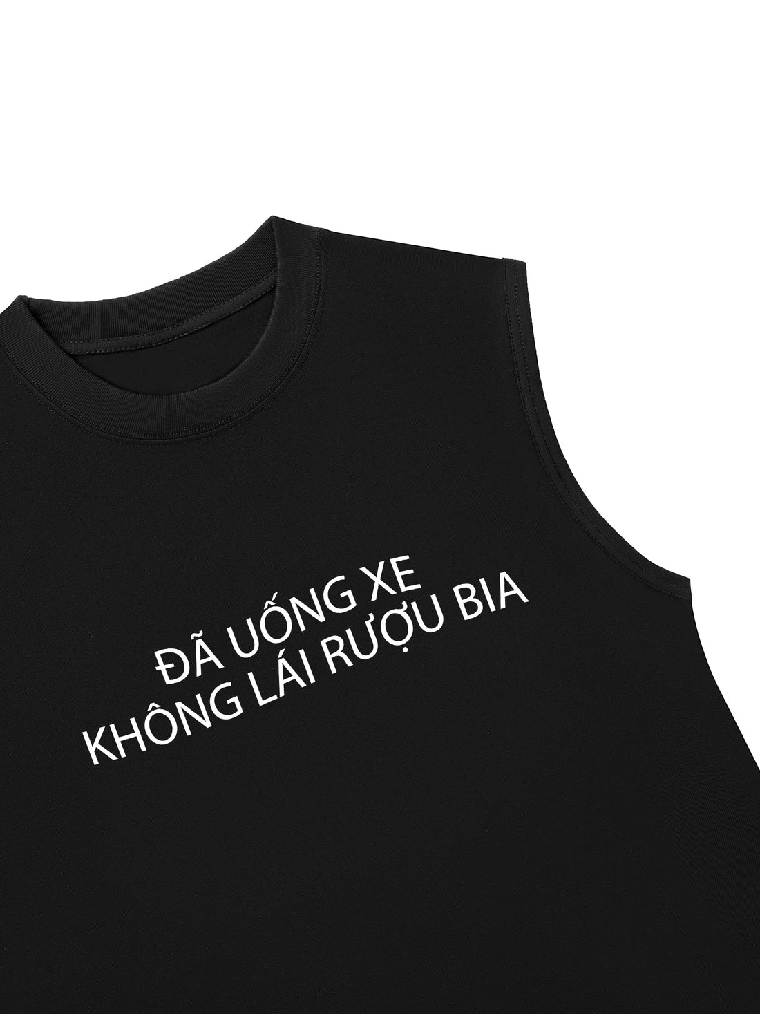 Áo Ba Lỗ Relaxed Fit ĐÃ UỐNG XE KHÔNG LÁI RƯỢU BIA