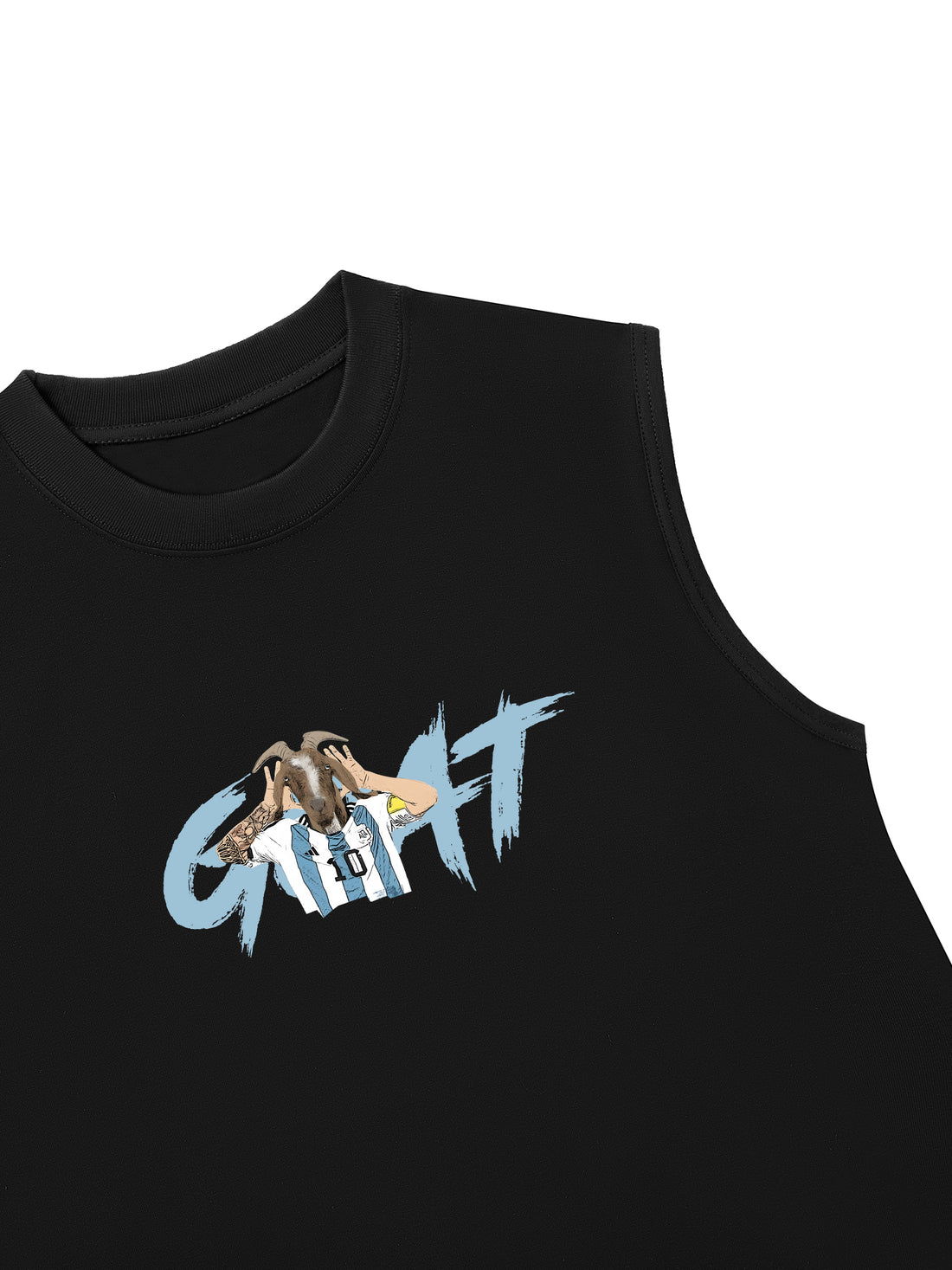Áo Ba Lỗ Relaxed Fit Messi Goat