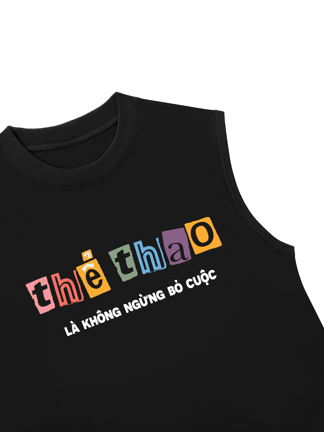 Áo Ba Lỗ Relaxed Fit Thể Thao Là Không Ngừng Bỏ Cuộc
