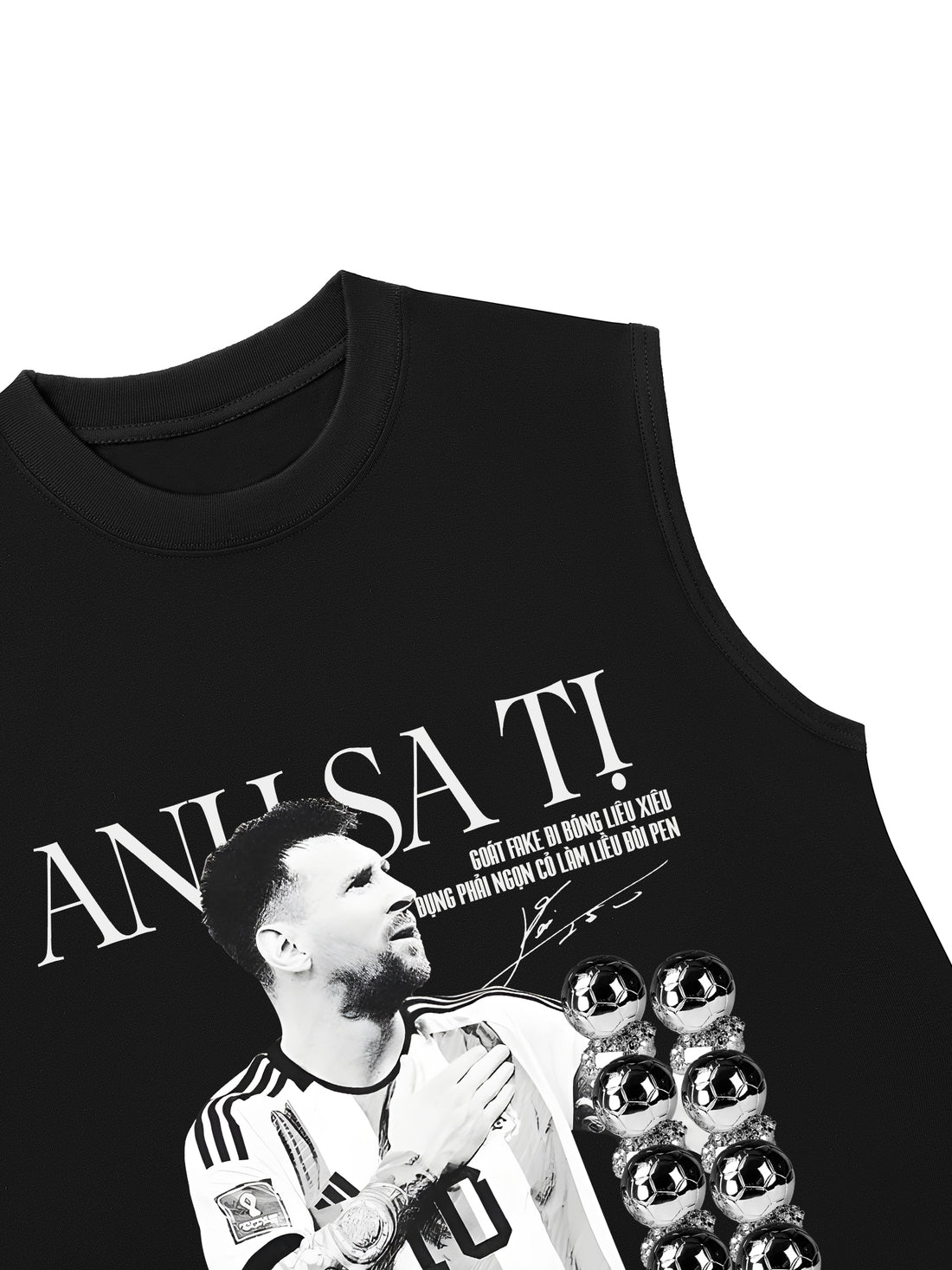 Áo Ba Lỗ Relaxed Fit Anh Sa Tị