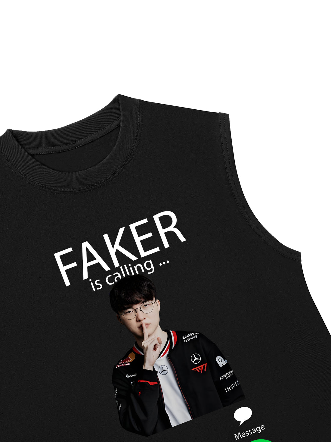 Áo Ba Lỗ Relaxed Fit Faker Is Calling
