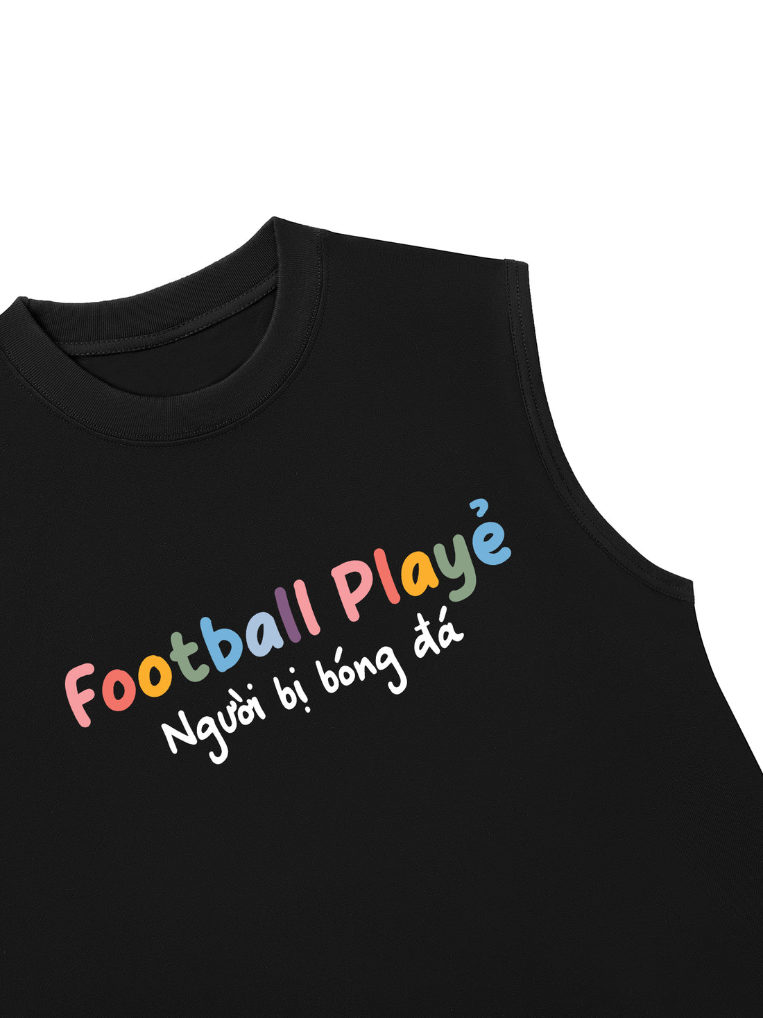 Áo Ba Lỗ Relaxed Fit Người Bị Bóng Đá