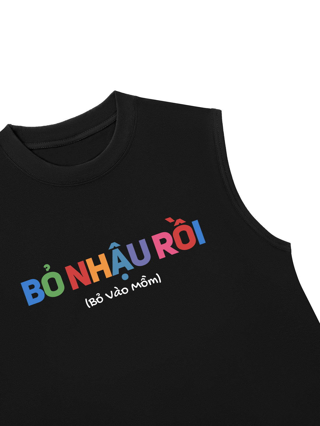Áo Ba Lỗ Relaxed Fit Bỏ Nhậu Rồi