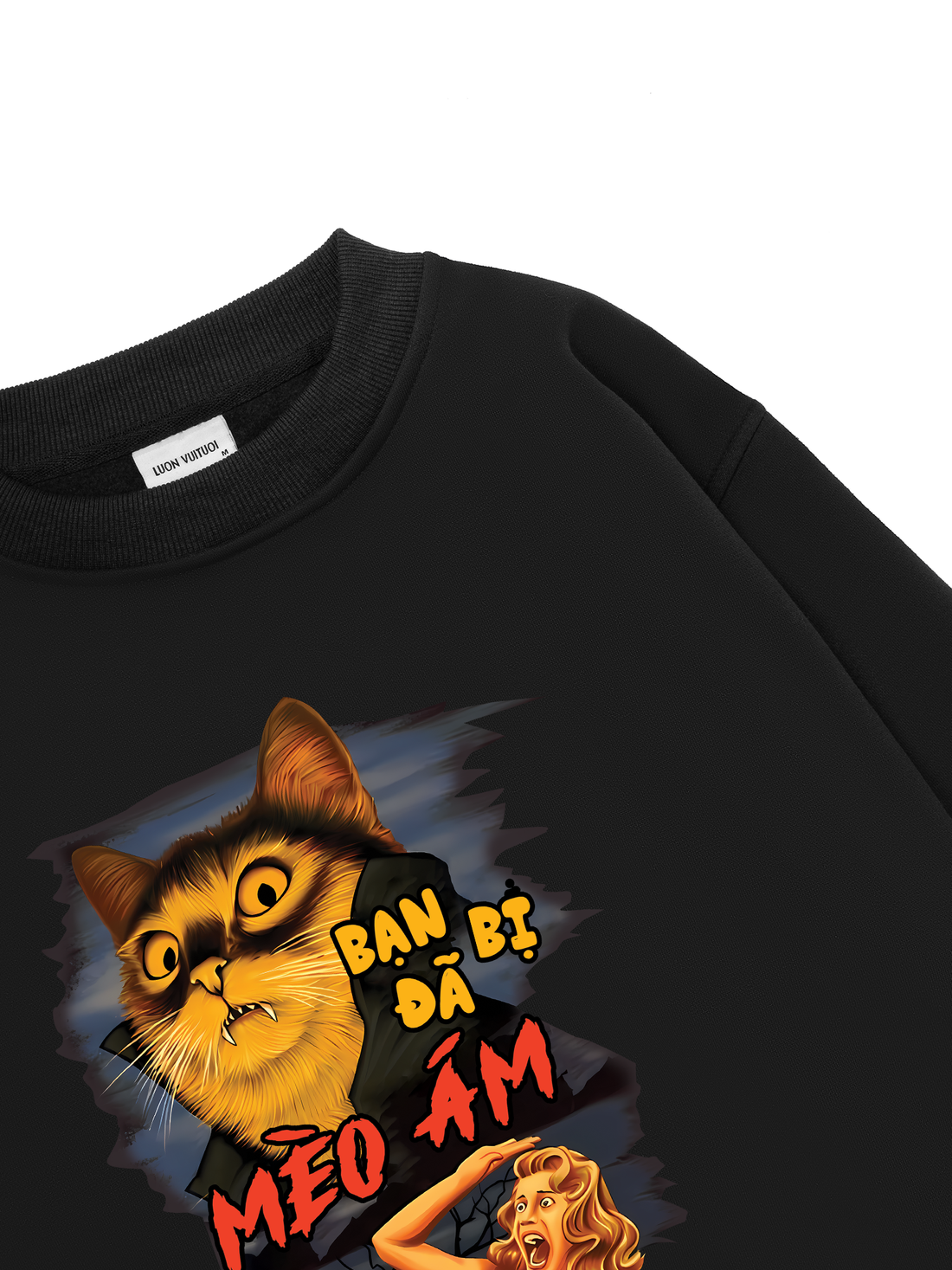 Bạn Đã Bị Mèo Ám Sweater