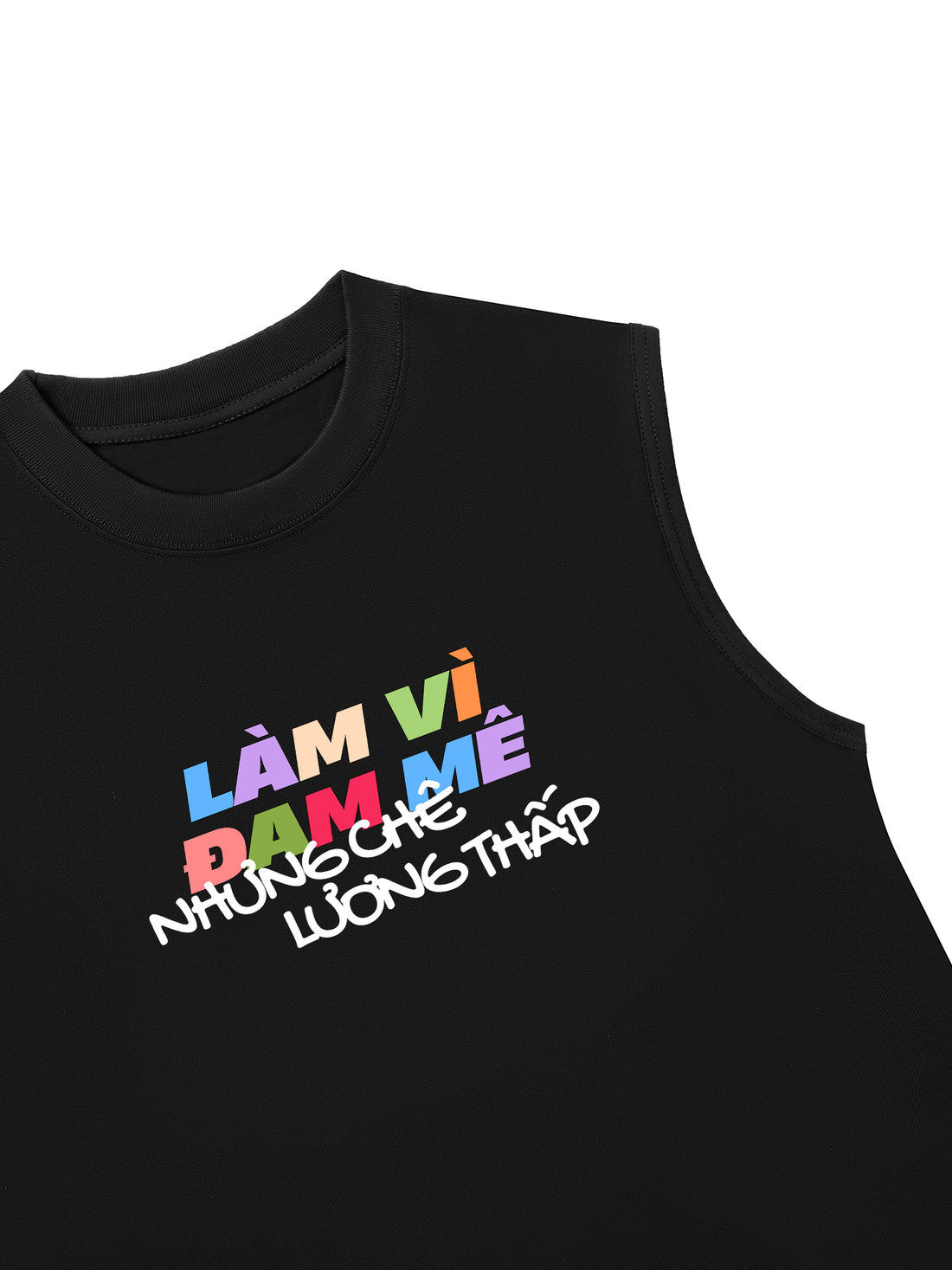 Áo Ba Lỗ Relaxed Fit Làm Vì Đam Mê