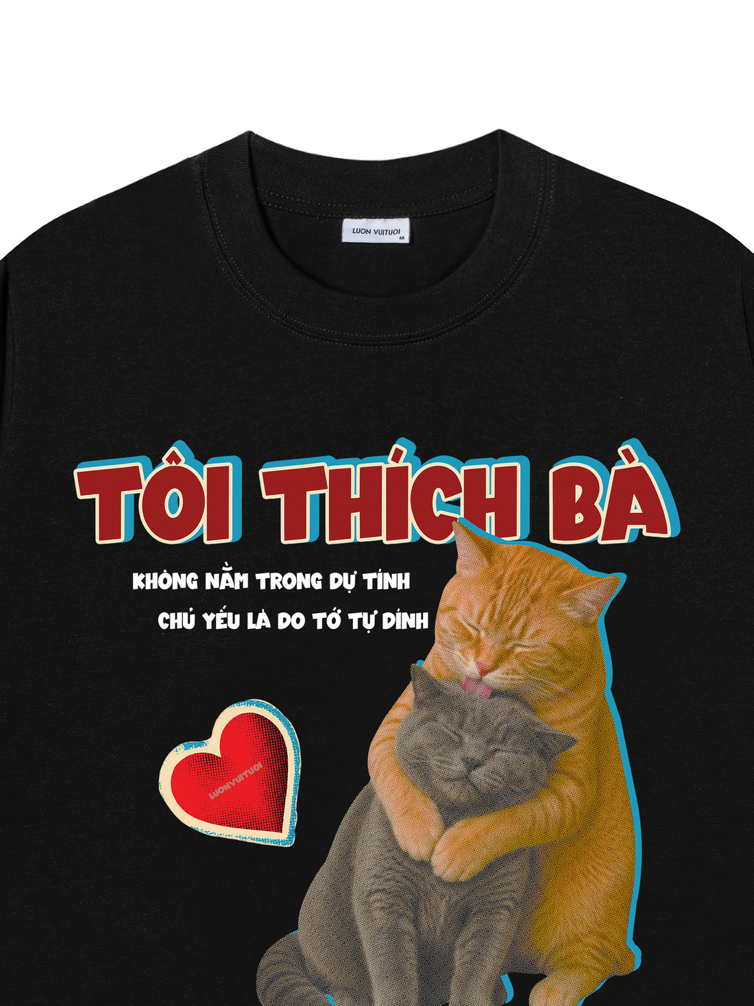Áo Thun Tôi Thích Bà Mèo Méo