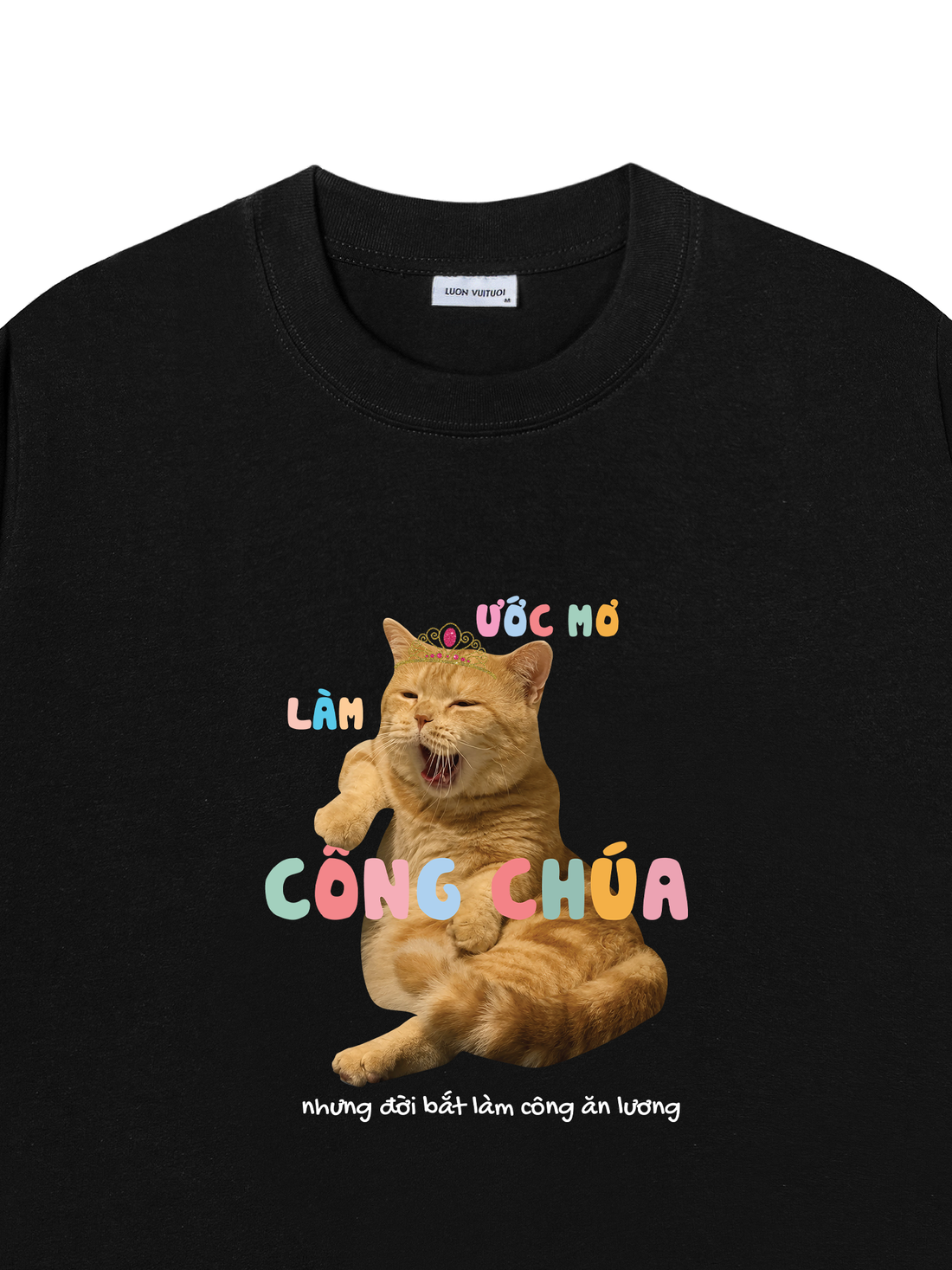 Áo Thun Ước Mơ Làm Công Chúa