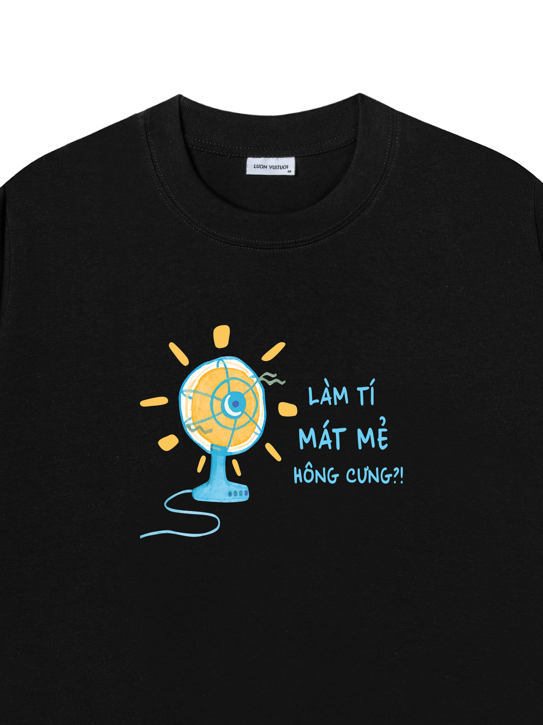 Áo Thun Làm Tí Mát Mẻ Hông Cưng
