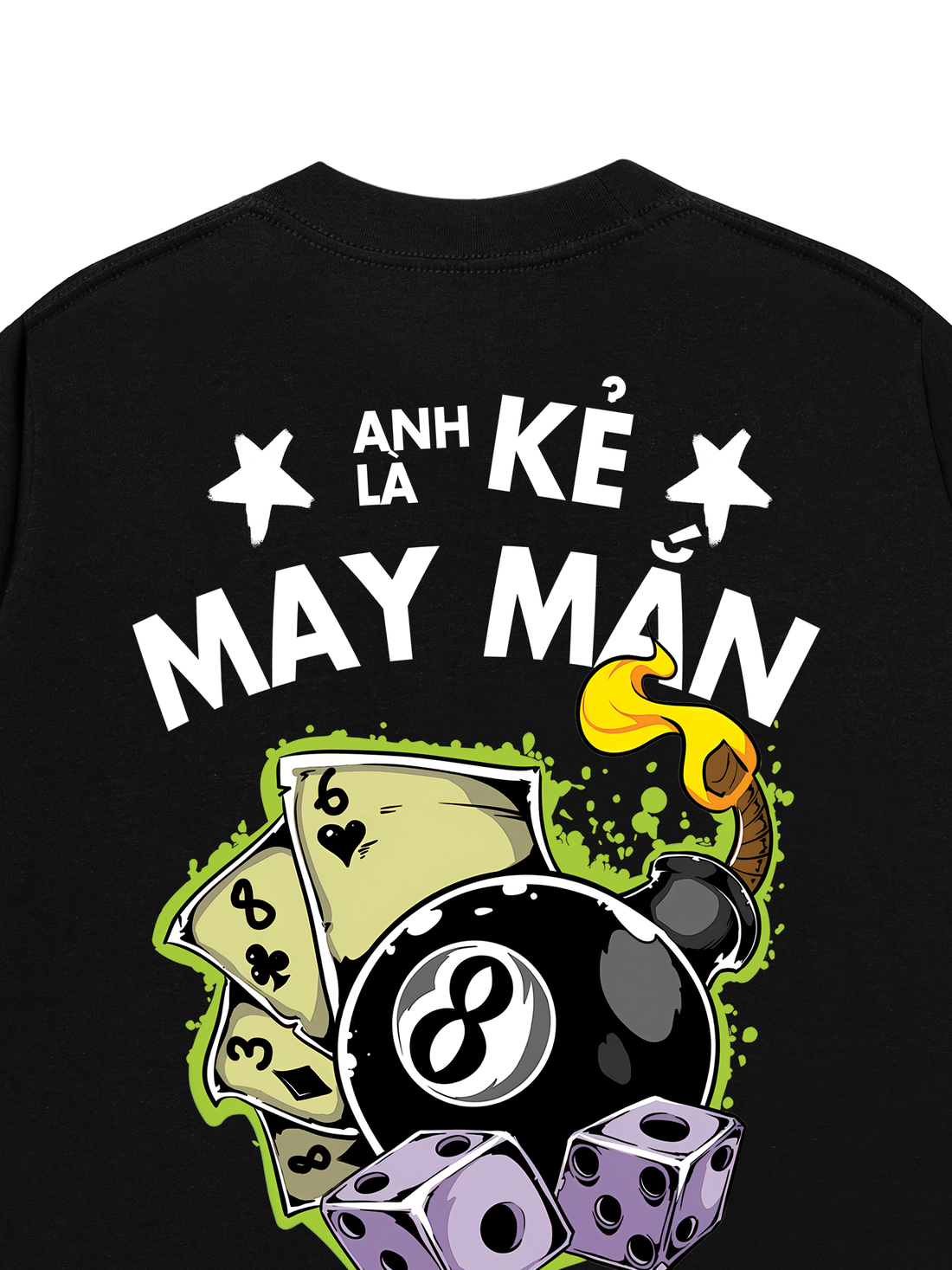 Áo Thun Anh Là Kẻ May Mắn