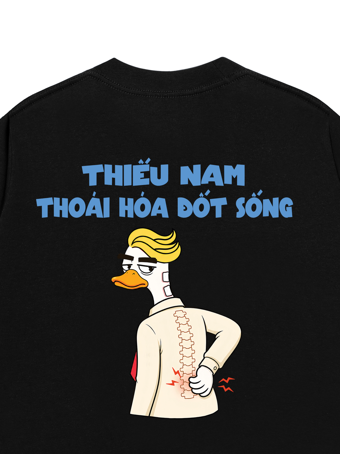 Áo Thun Vịt Trăm - Thiếu Nam Thoái Hóa Đốt Sống