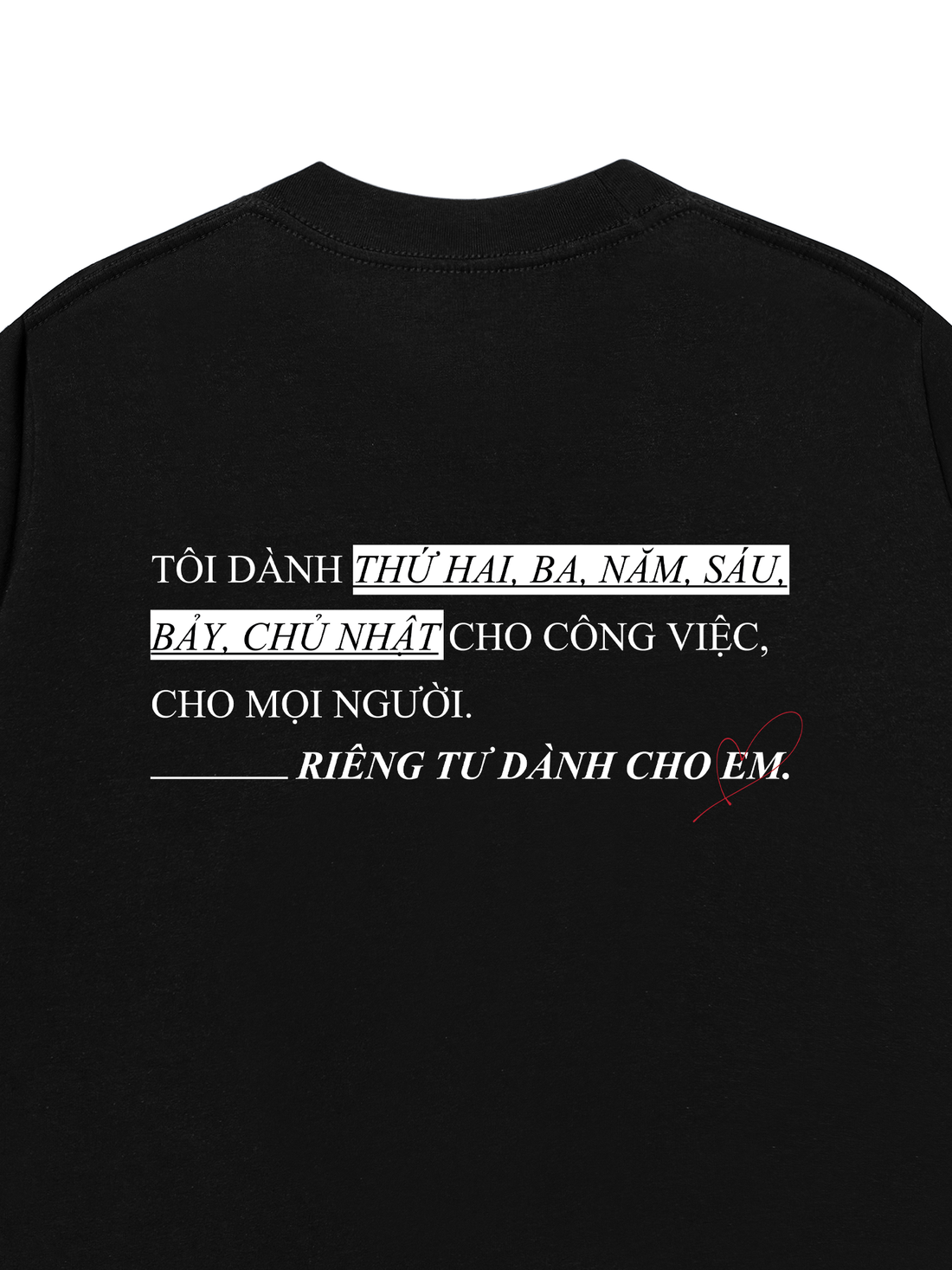 Áo Thun Riêng Tư Dành Cho Em
