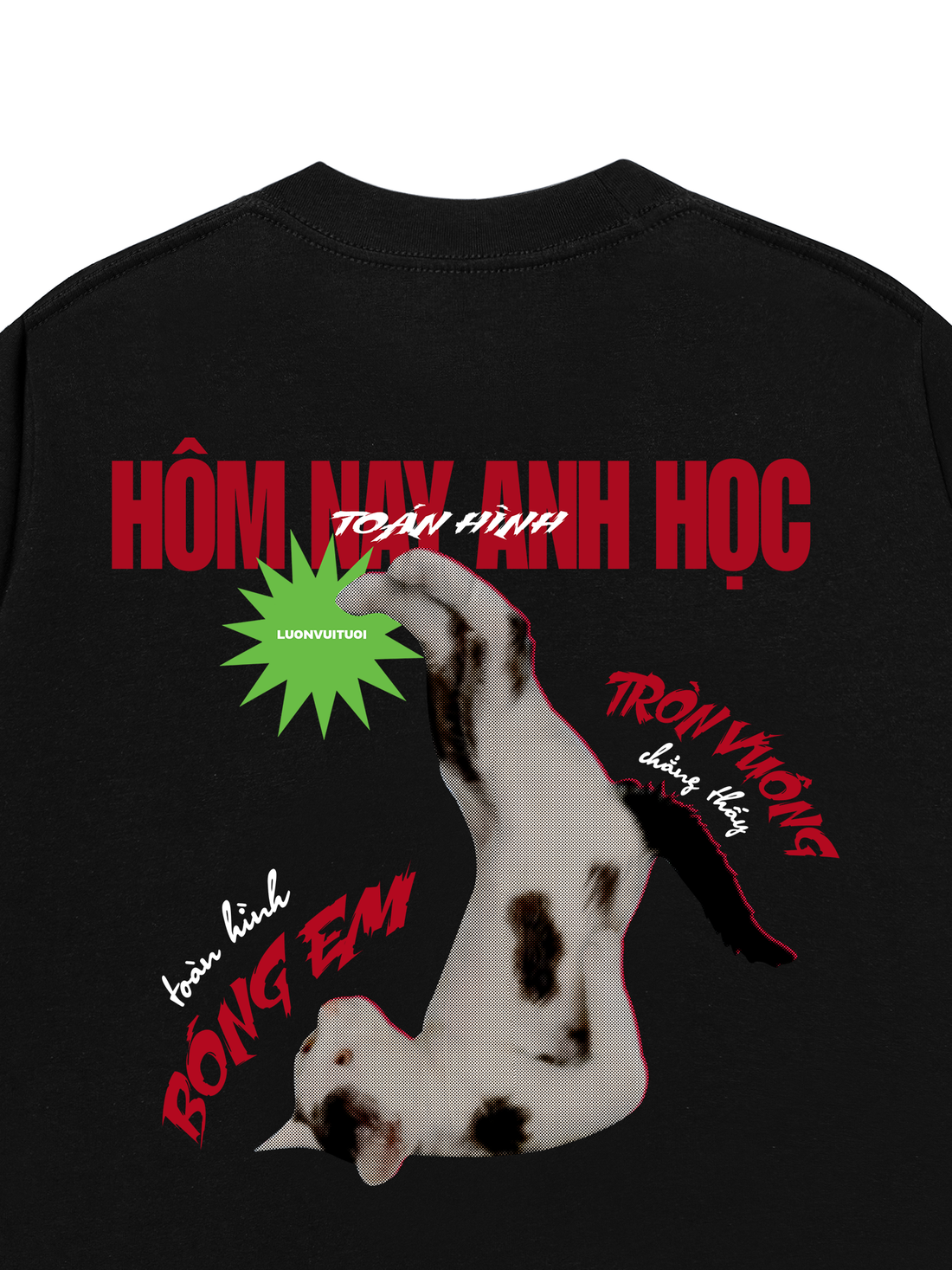 Áo Thun  Hôm Nay Anh Học Toán Hình