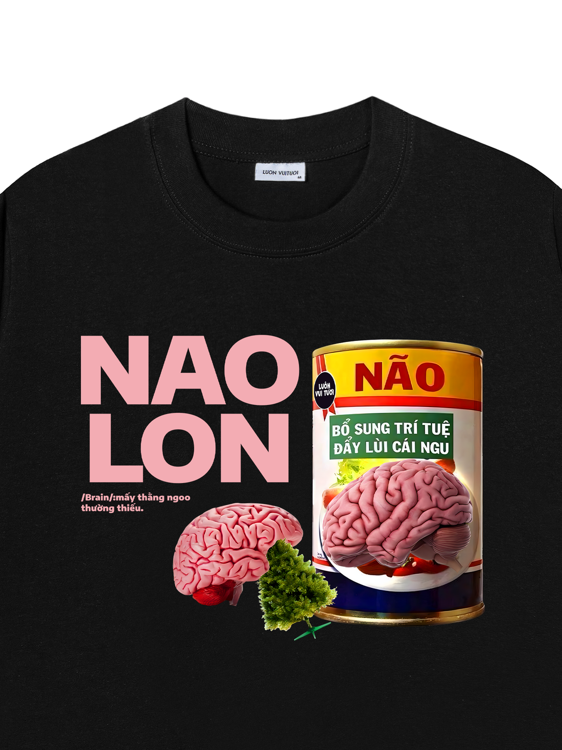 Áo Thun Não Lon