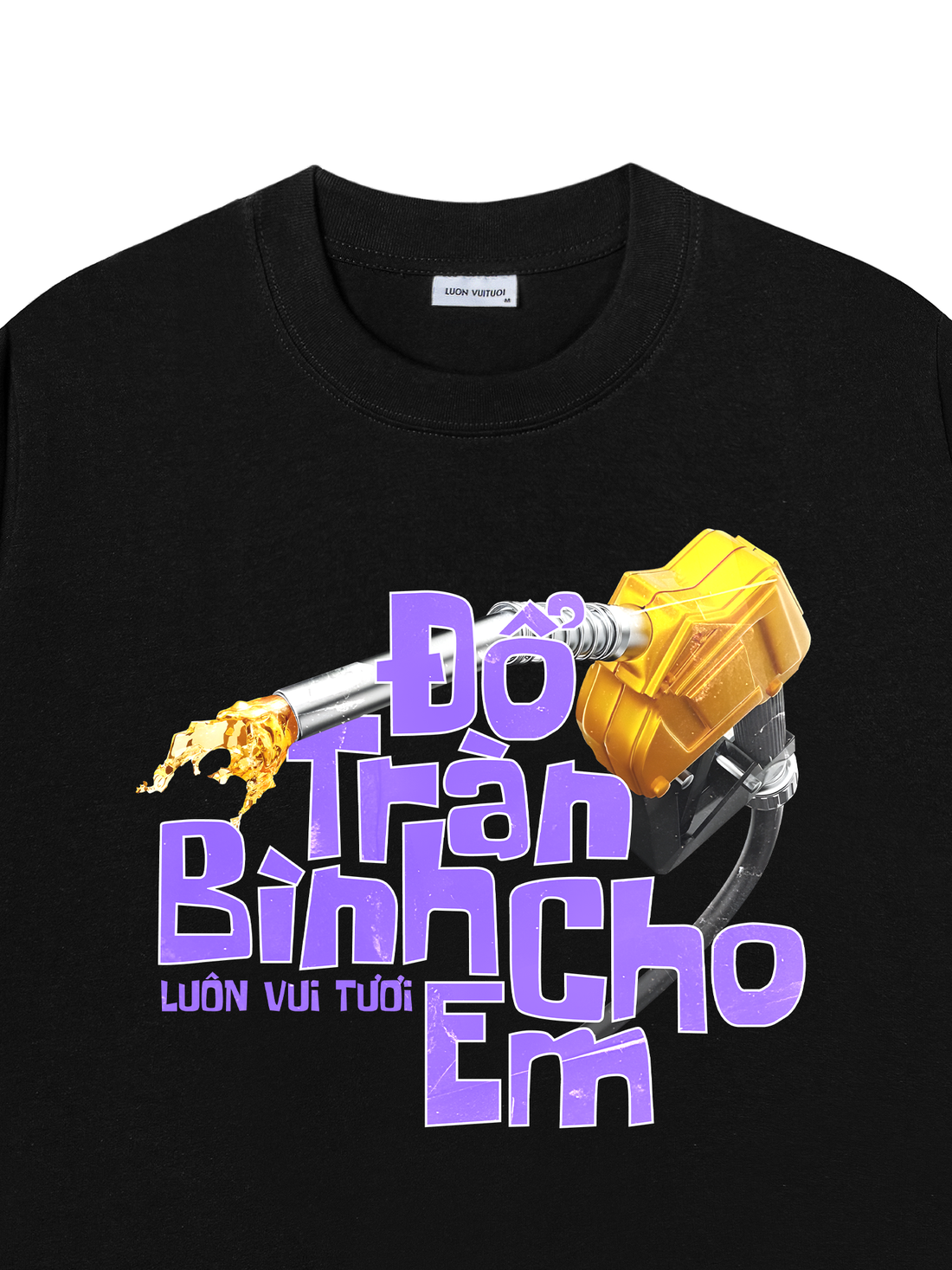 Áo Thun Đổ Tràn Bình
