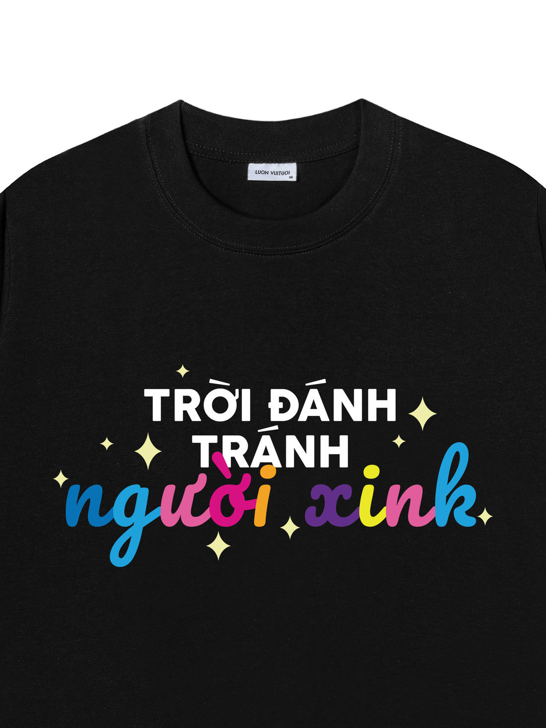 Áo Thun Trời Đánh Tránh Người Xink