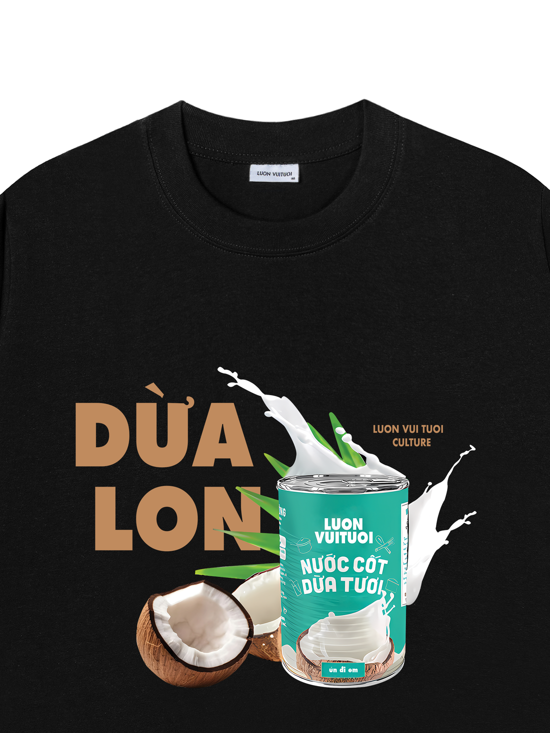 Áo Thun Dừa Lon