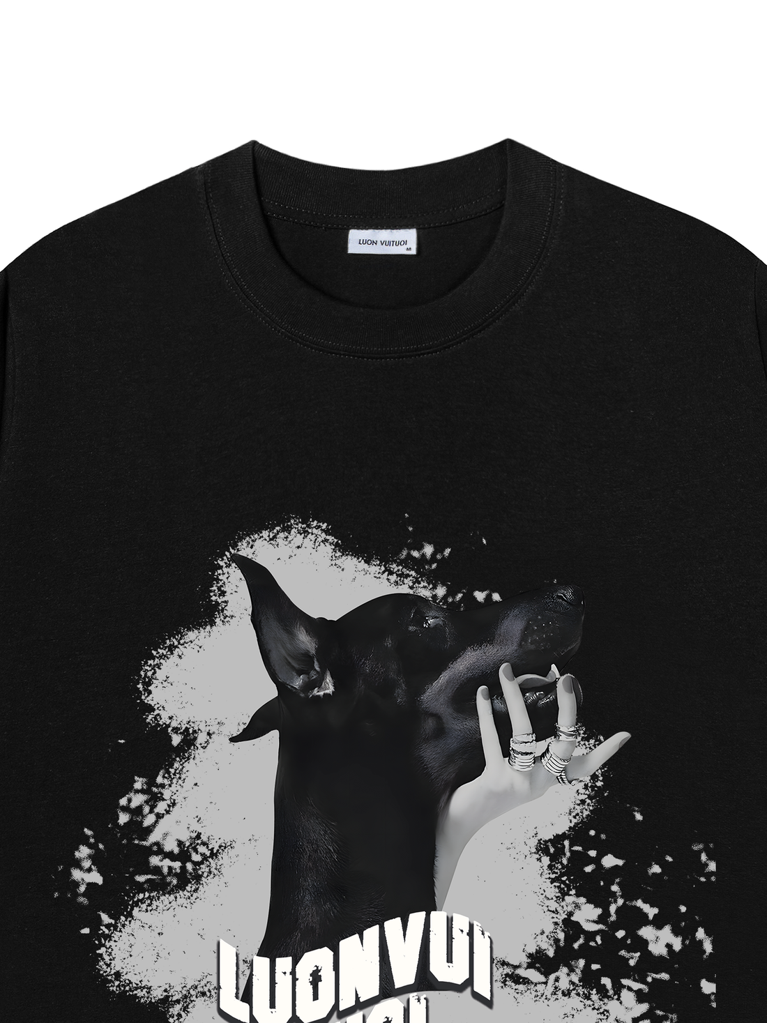 Áo Thun LUONVUITUOI Black Dog