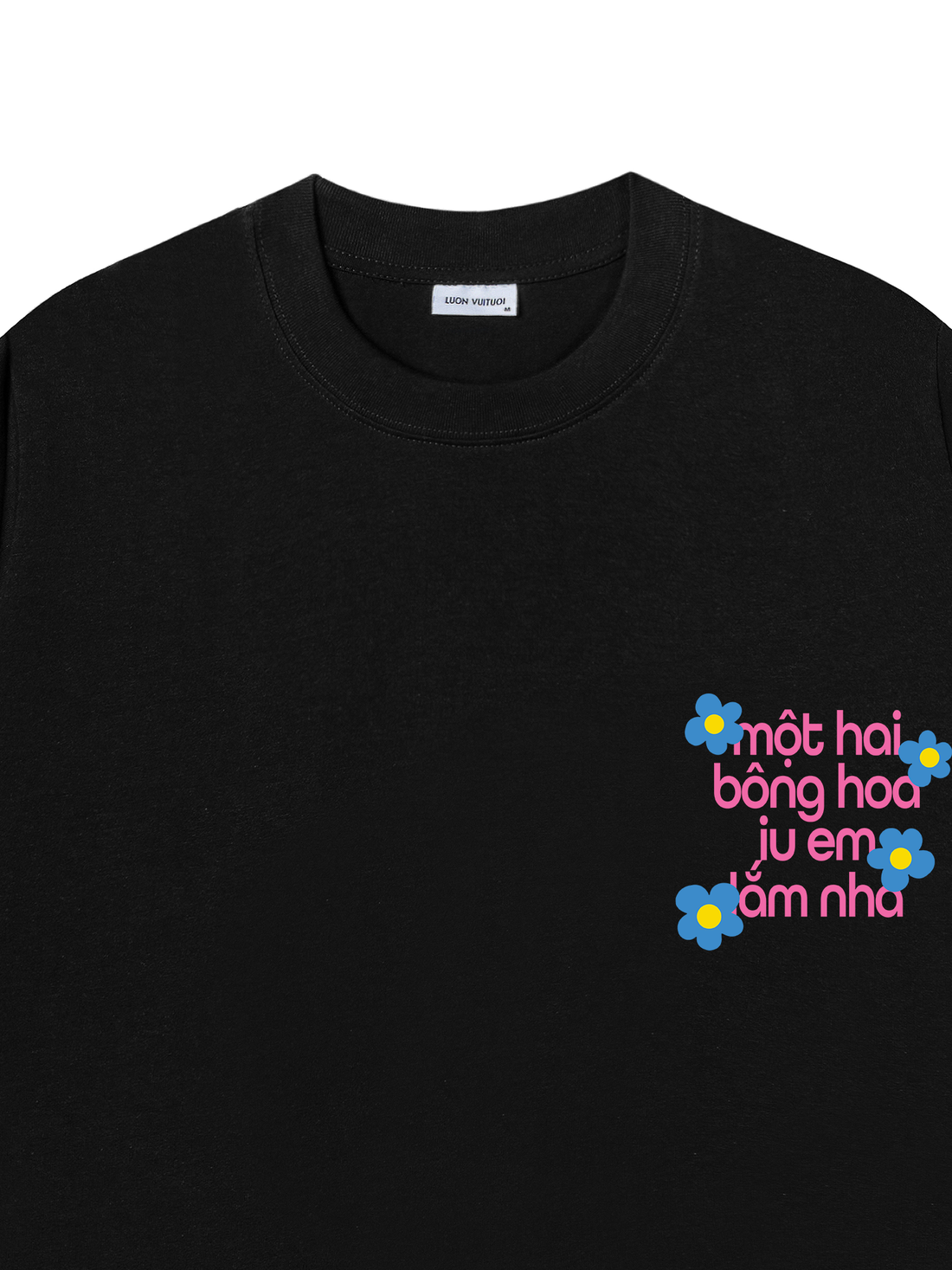 Áo Thun Một Hai Bông Hoa