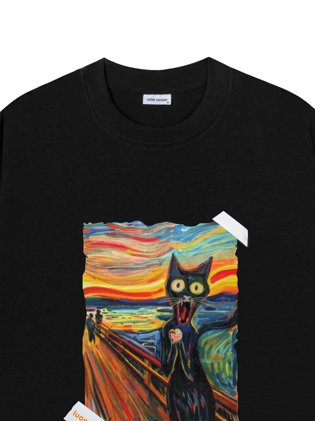Áo Thun Đũy Mèo The Scream