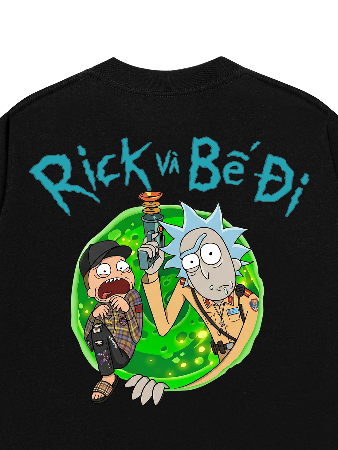 Áo Thun Rick And Bế Đi