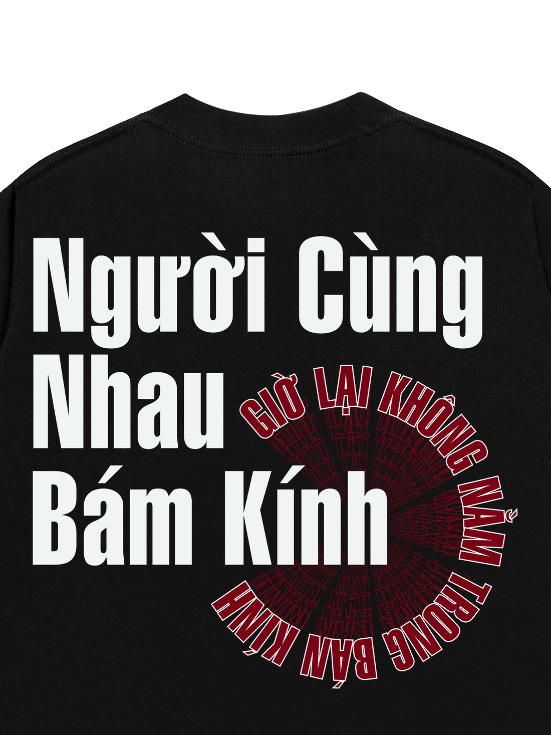 Áo Thun Người Cùng Nhau Bám Kính