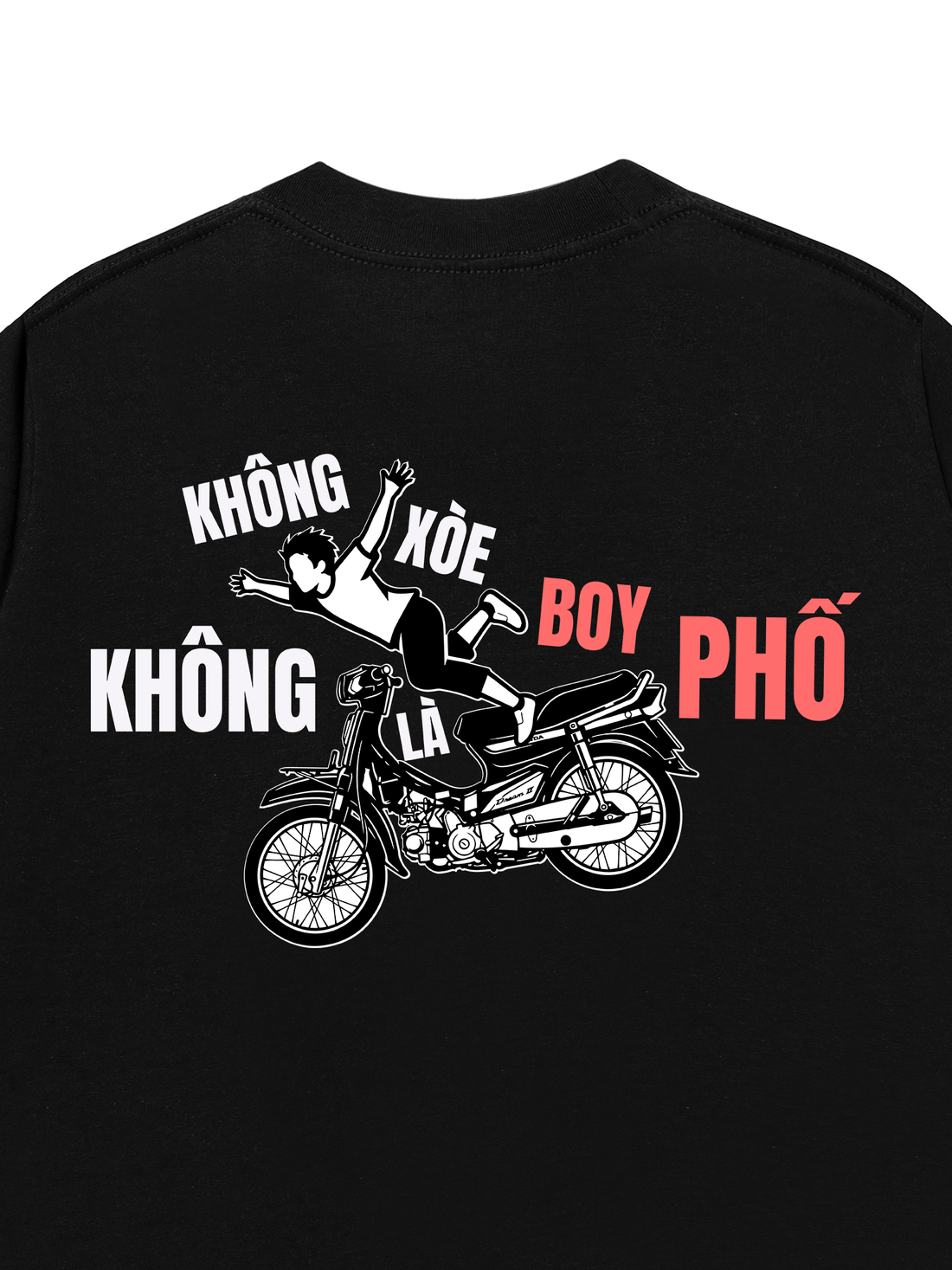 Áo Thun Không Xòe Không Là Boy Phố