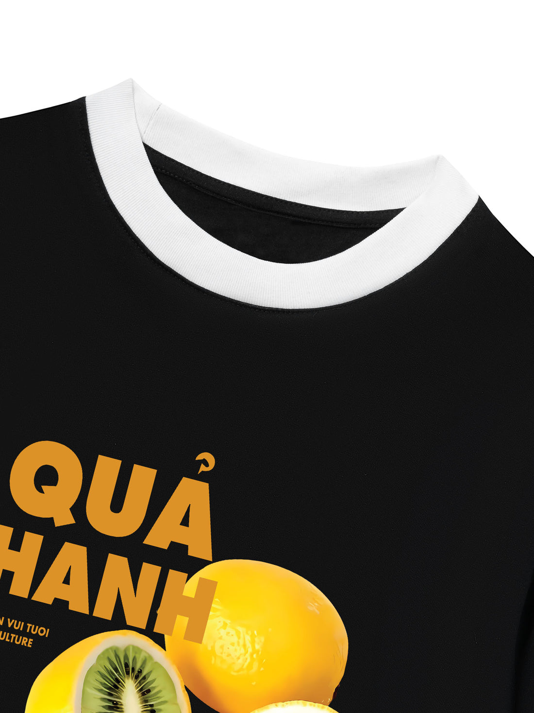 Áo Thun Ringer Relaxed Fit Quả Chanh