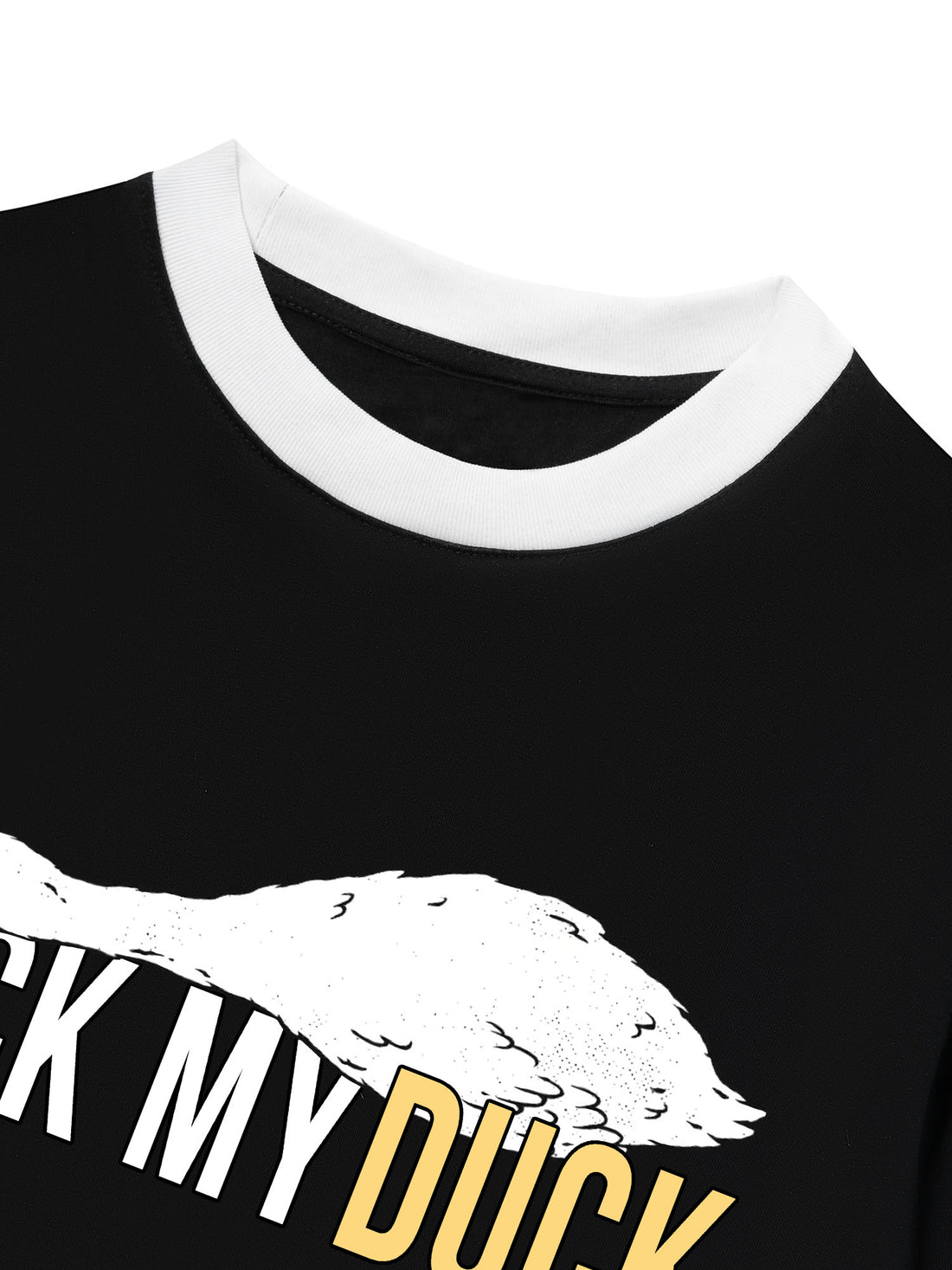 Áo Thun Ringer Relaxed Fit Sick My Duck