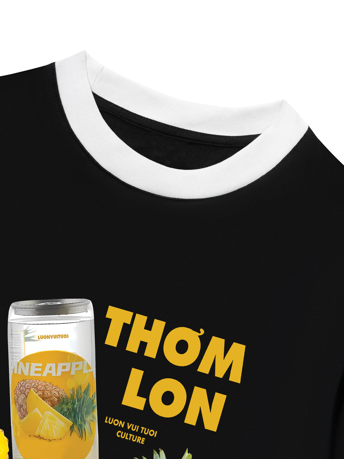 Áo Thun Ringer Relaxed Fit Thơm Lon