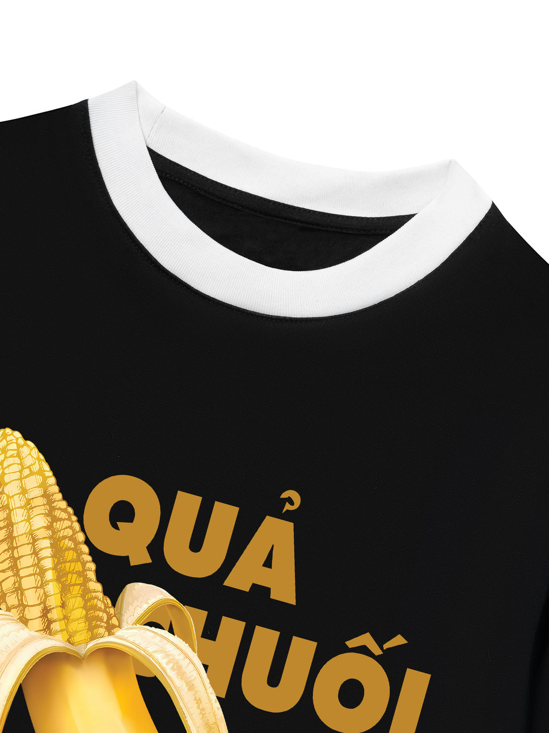 Áo Thun Ringer Relaxed Fit Quả Chuối