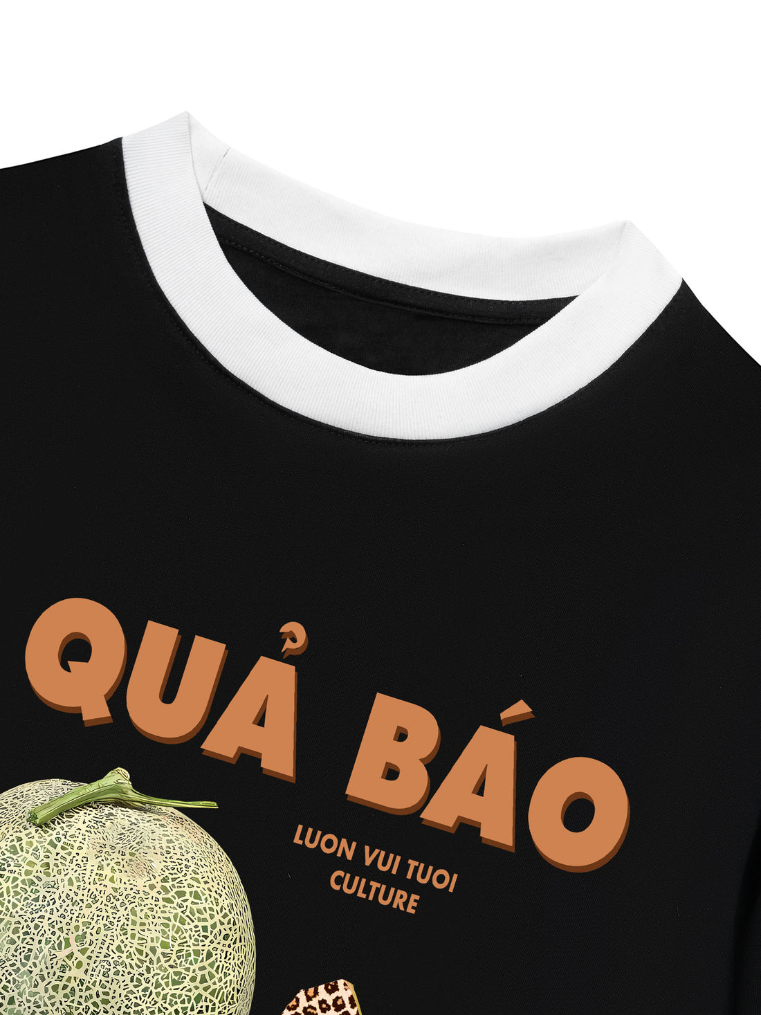 Áo Thun Ringer Relaxed Fit Quả Báo