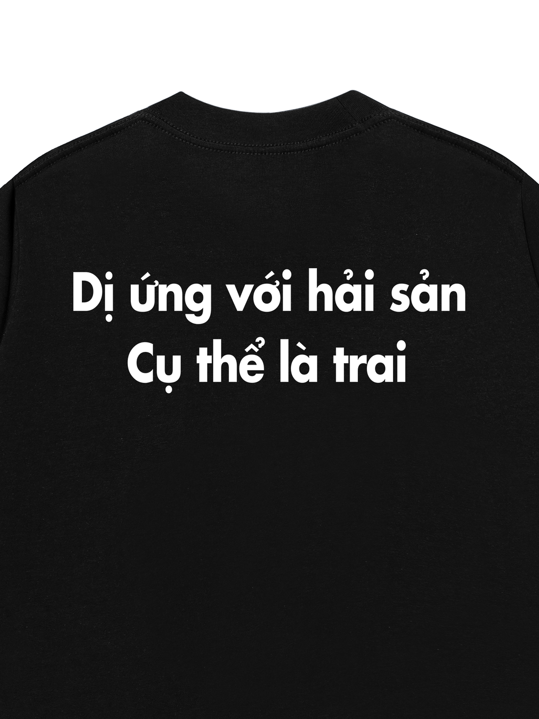 Áo Thun Dị Ứng Với Hải Sản