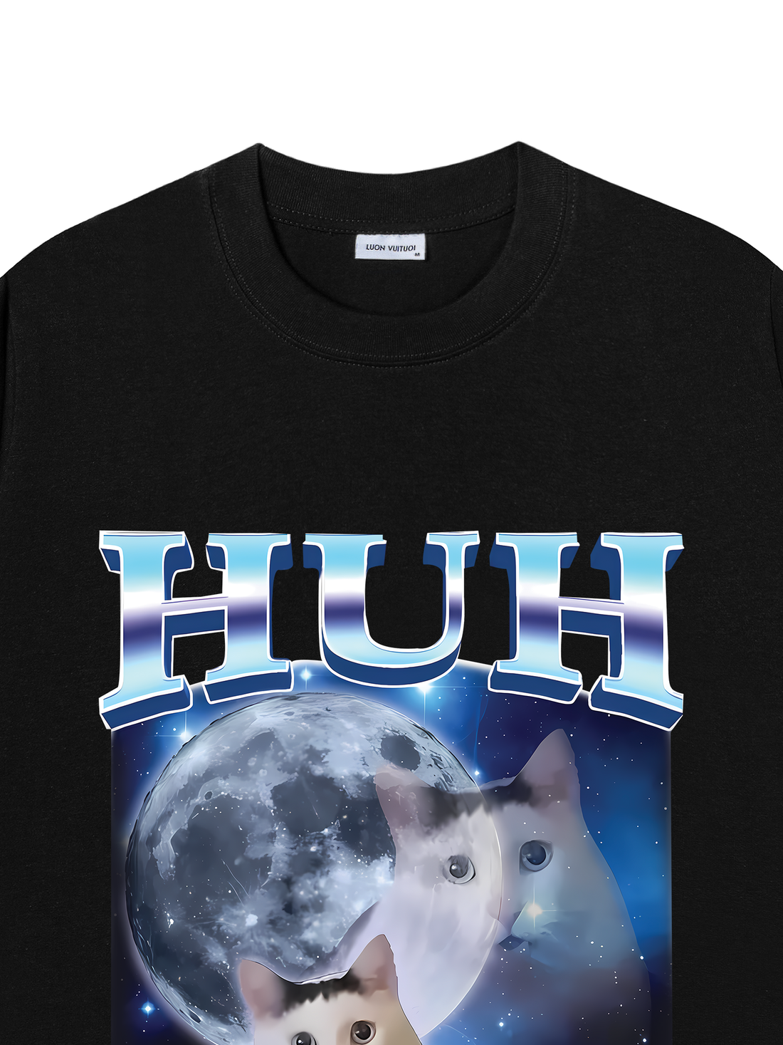 Áo Thun Meme Cat Huh
