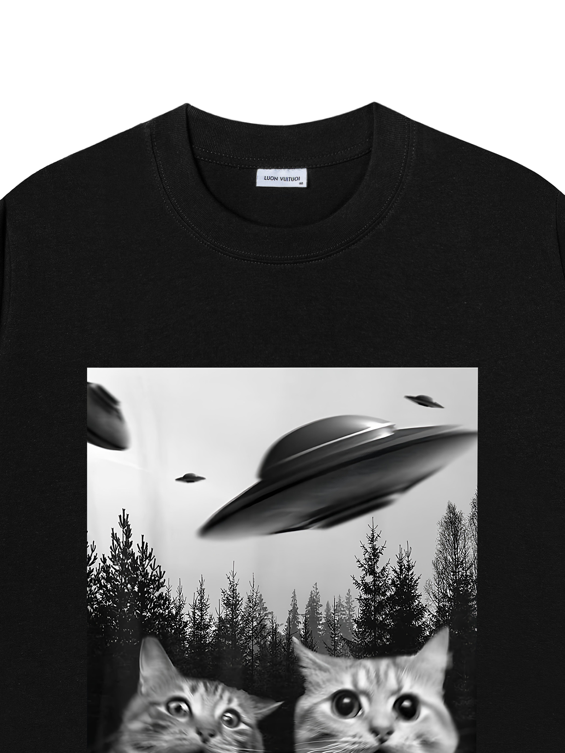 Áo Thun UFO Meo Meo