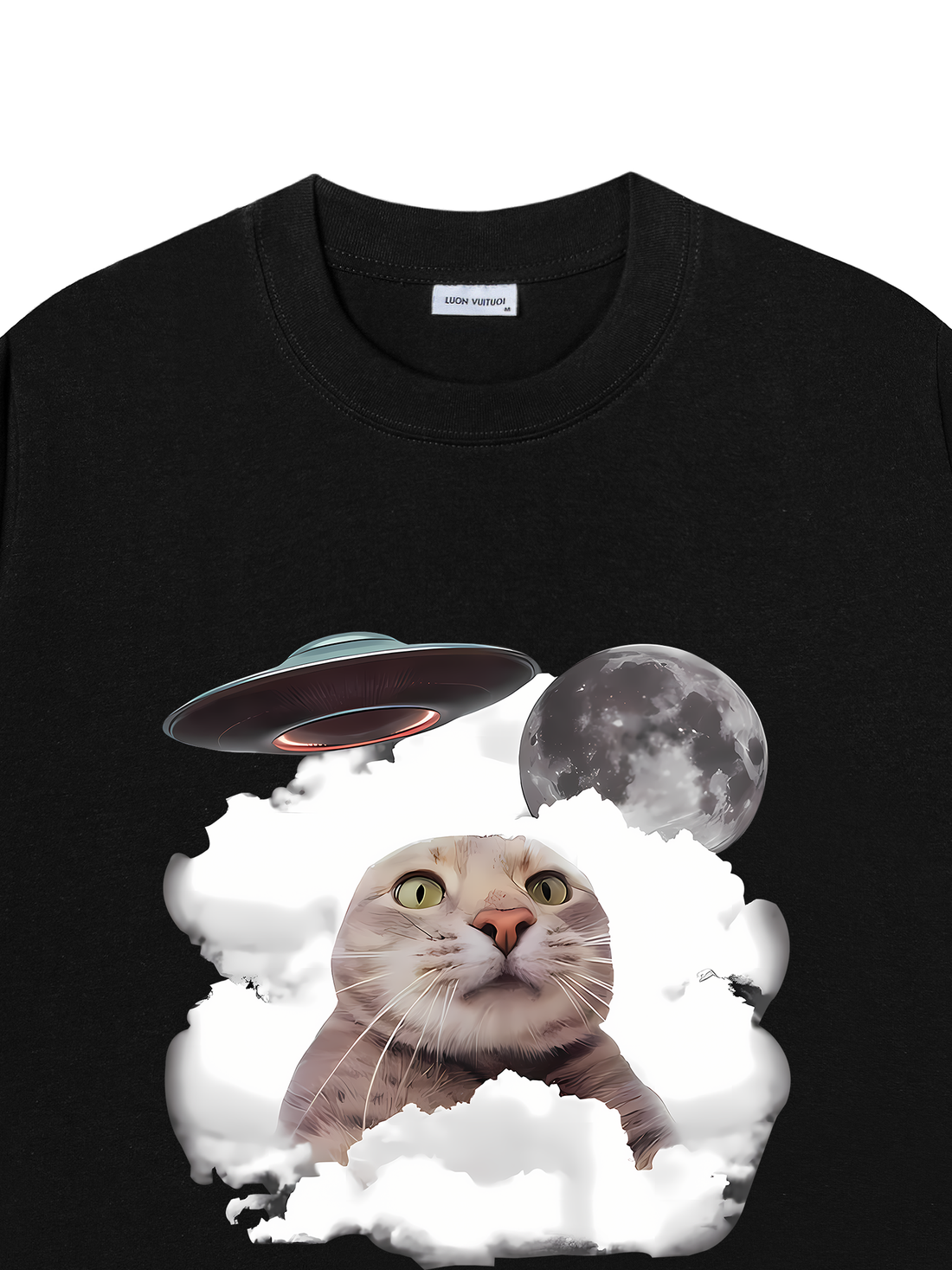 Áo Thun  UFO SOS Meow